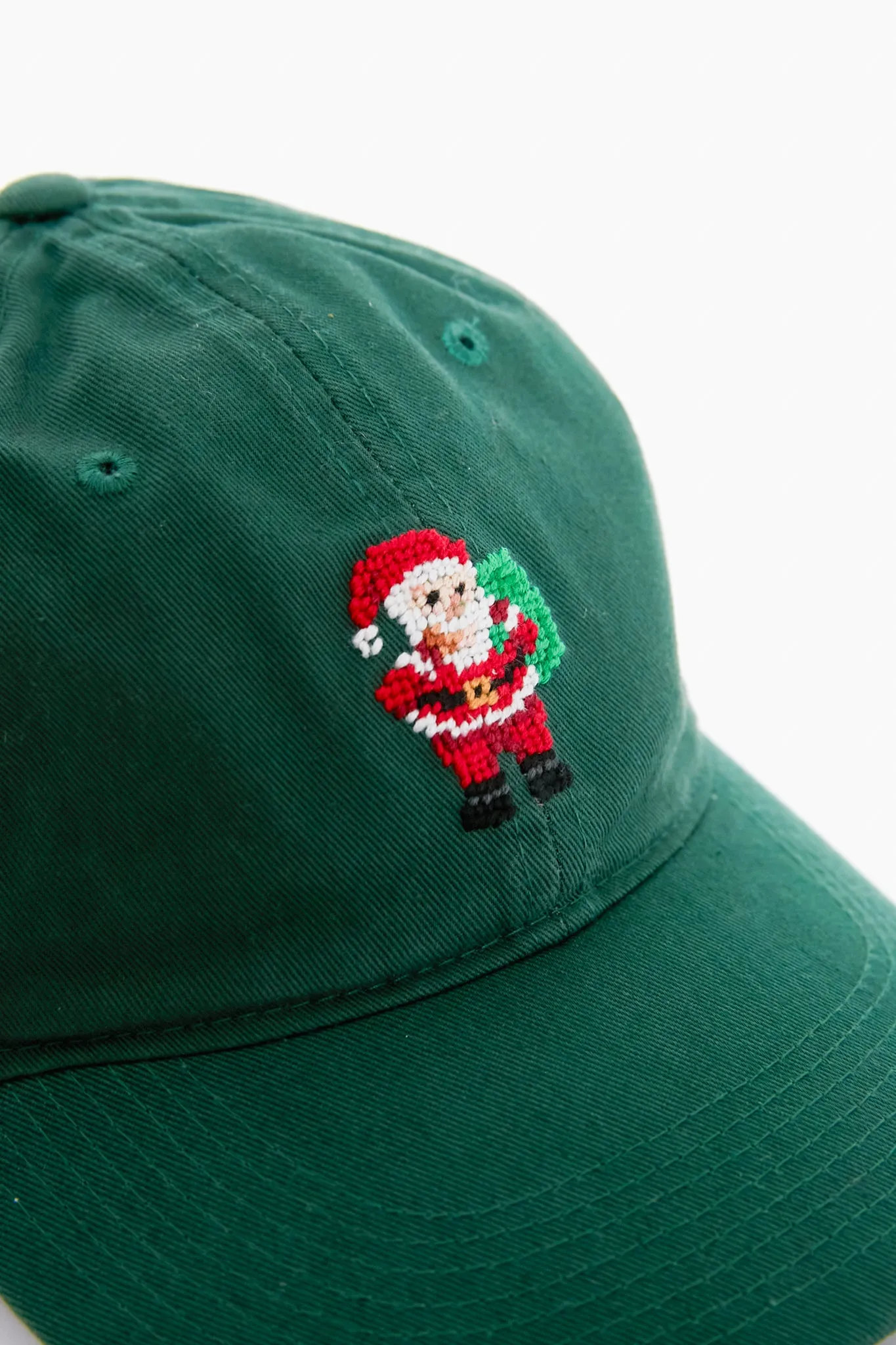 Exclusive Needlepoint Santa's Treats Hat