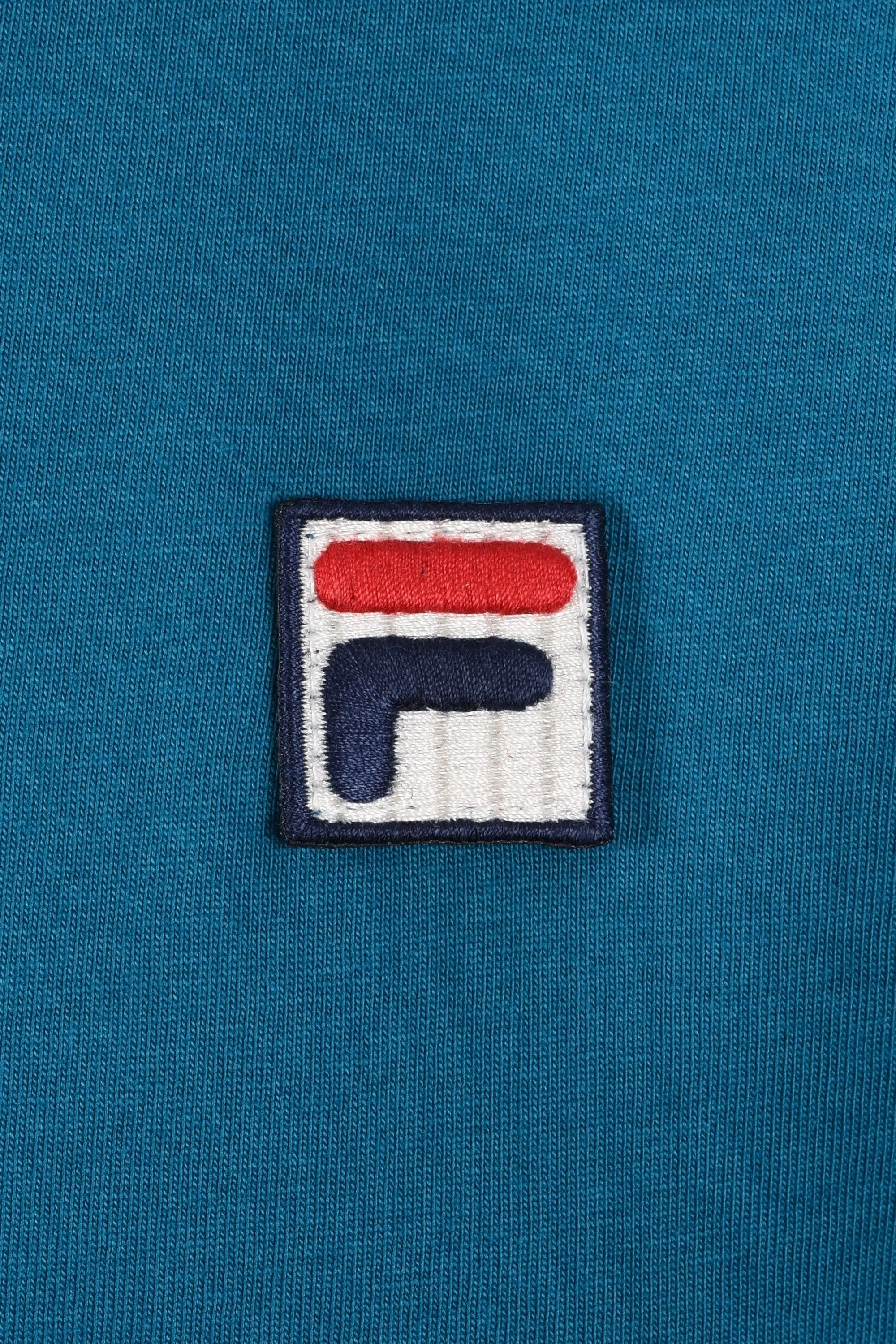Fila Marconi Essential Ringer Tee Deep Lagoon/Black