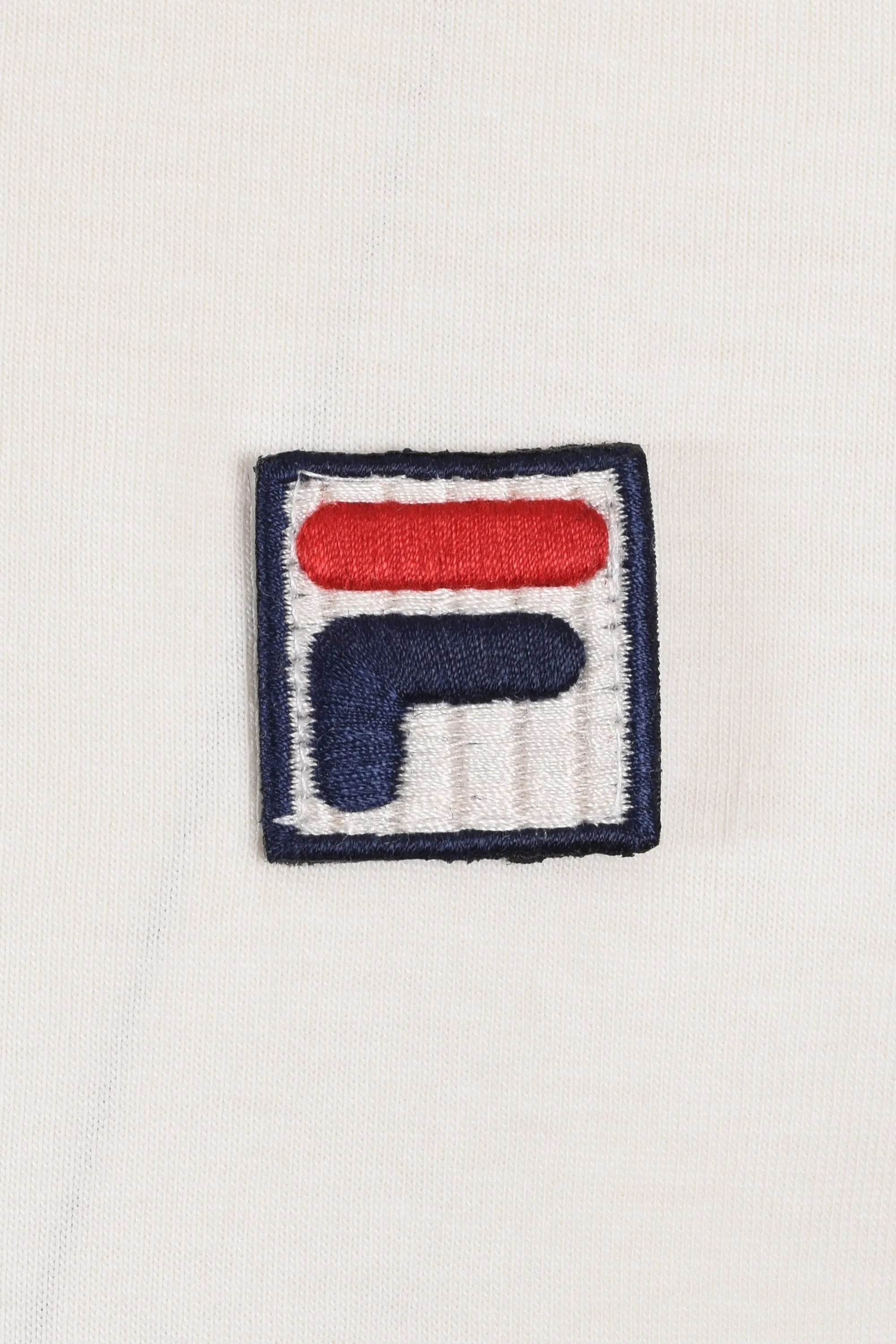 Fila Marconi Essential Ringer Tee Gardenia/Deep Lagoon