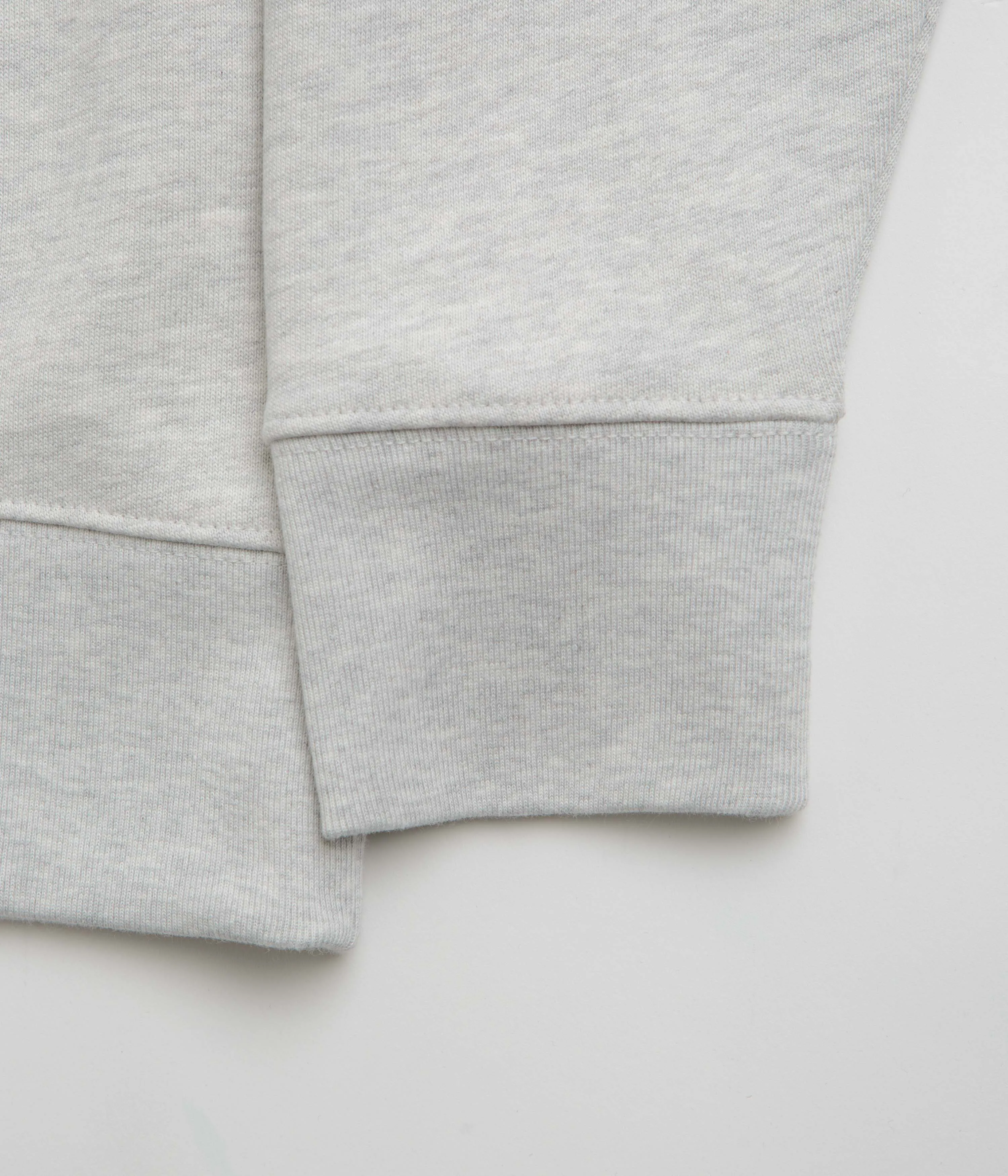 flatspot Collegiate Crewneck Sweatshirt - Cool Heather Grey