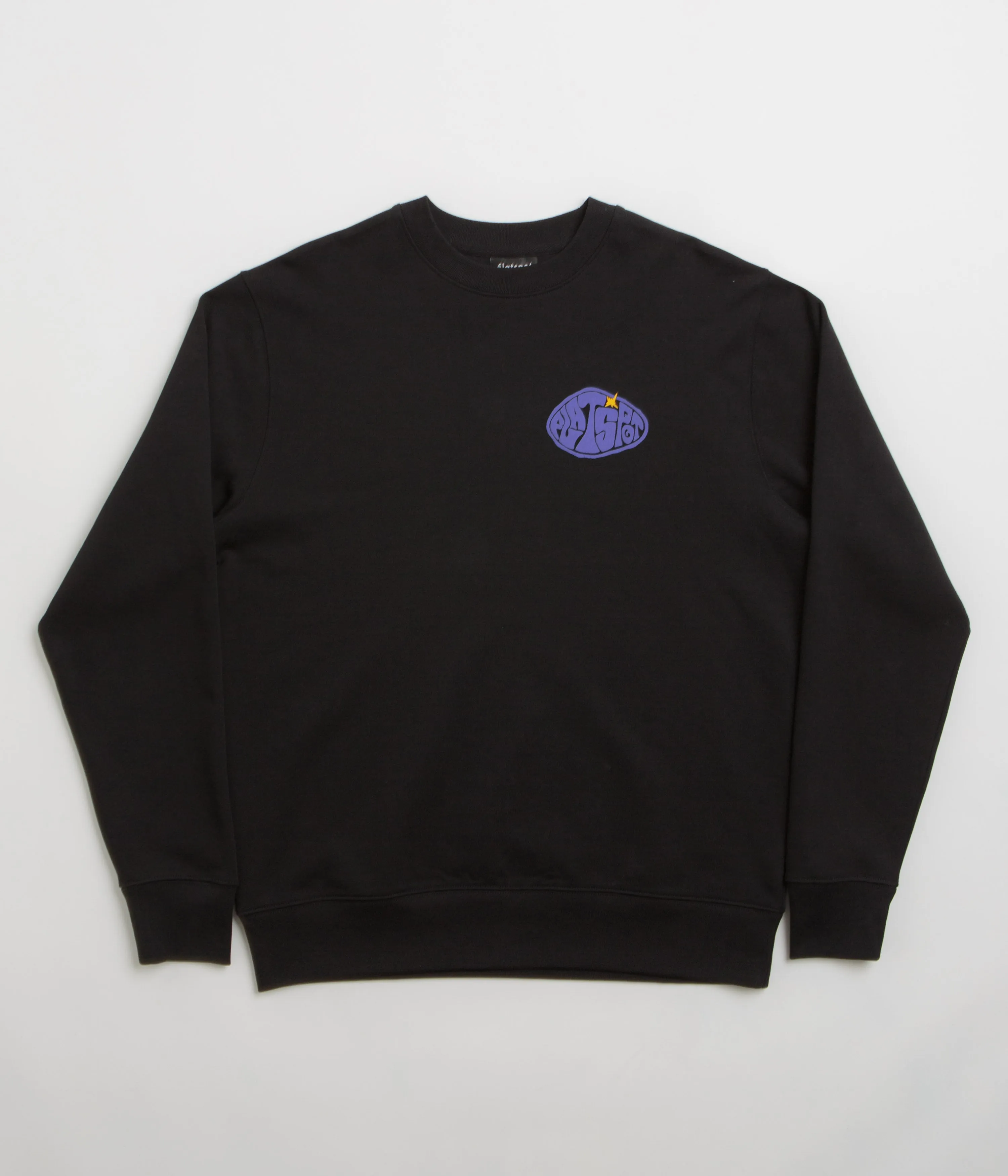 flatspot Hole Crewneck Sweatshirt - Black