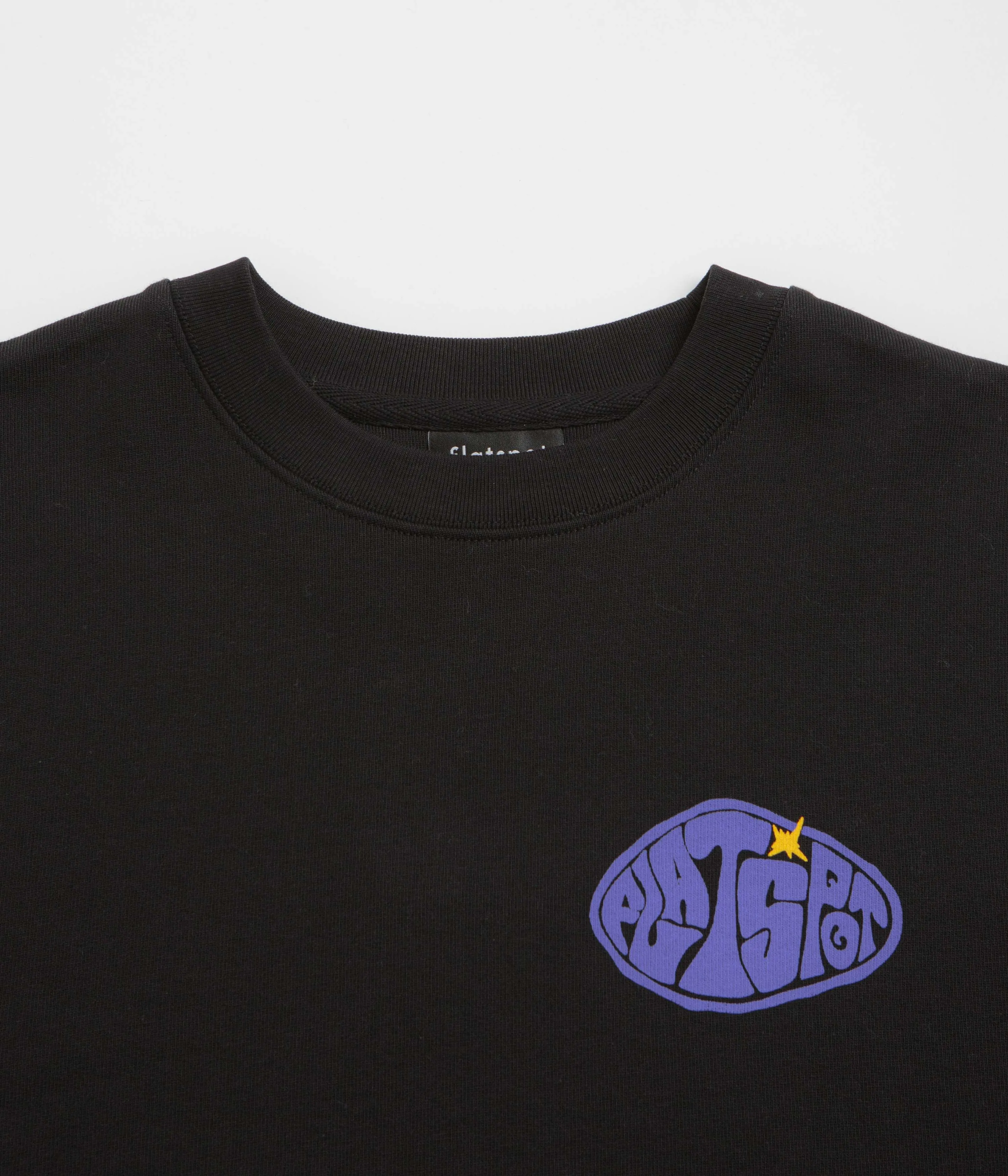 flatspot Hole Crewneck Sweatshirt - Black