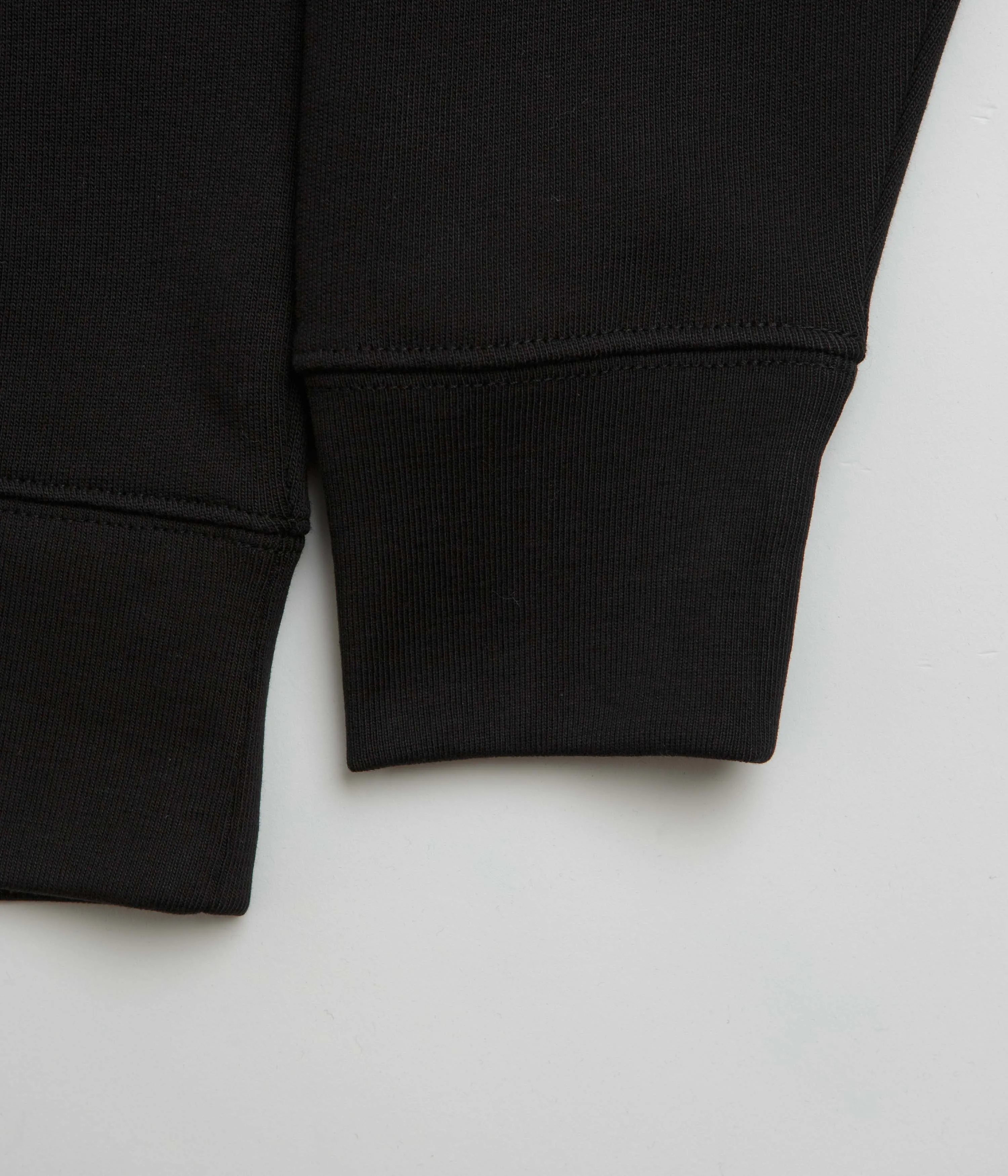 flatspot Hole Crewneck Sweatshirt - Black