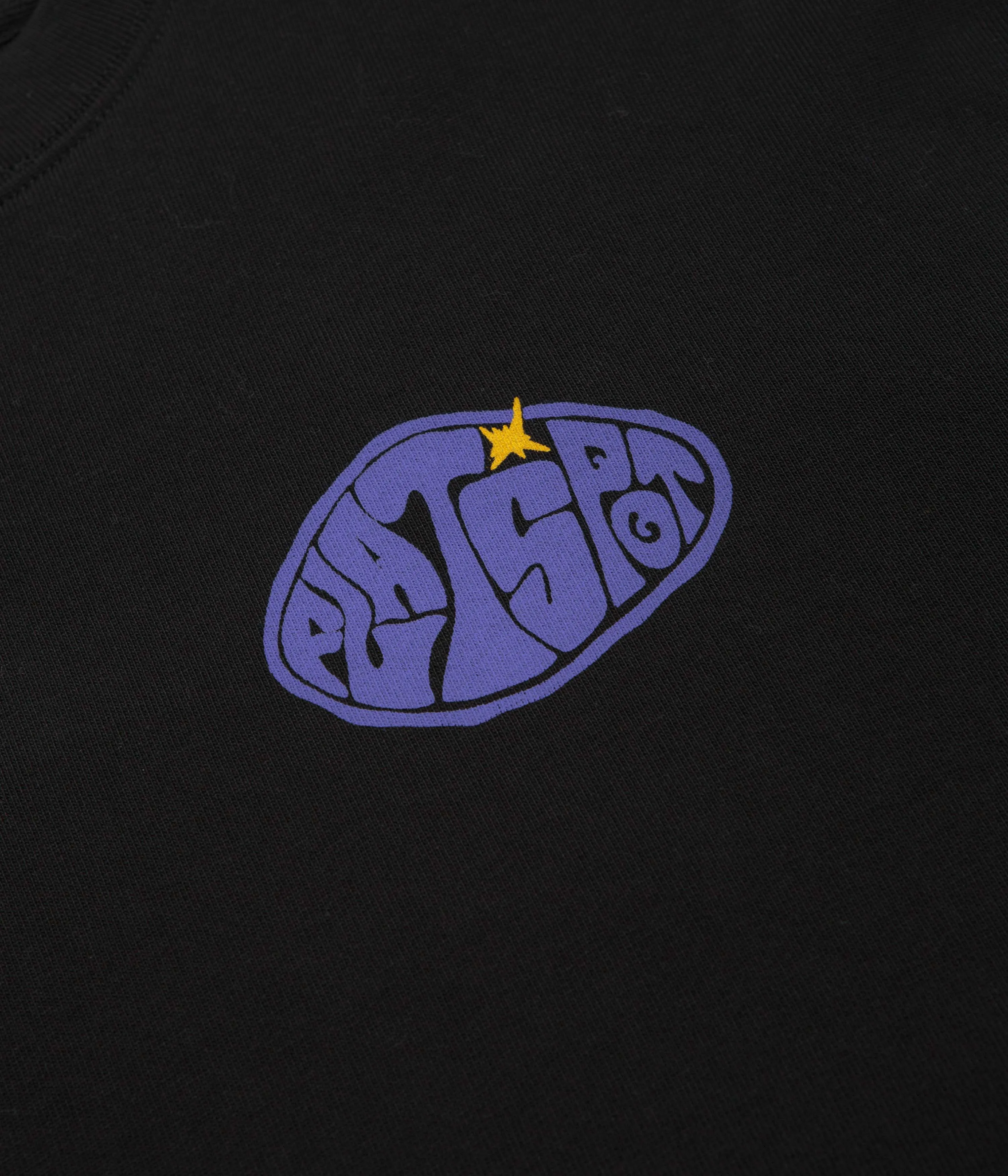 flatspot Hole Crewneck Sweatshirt - Black