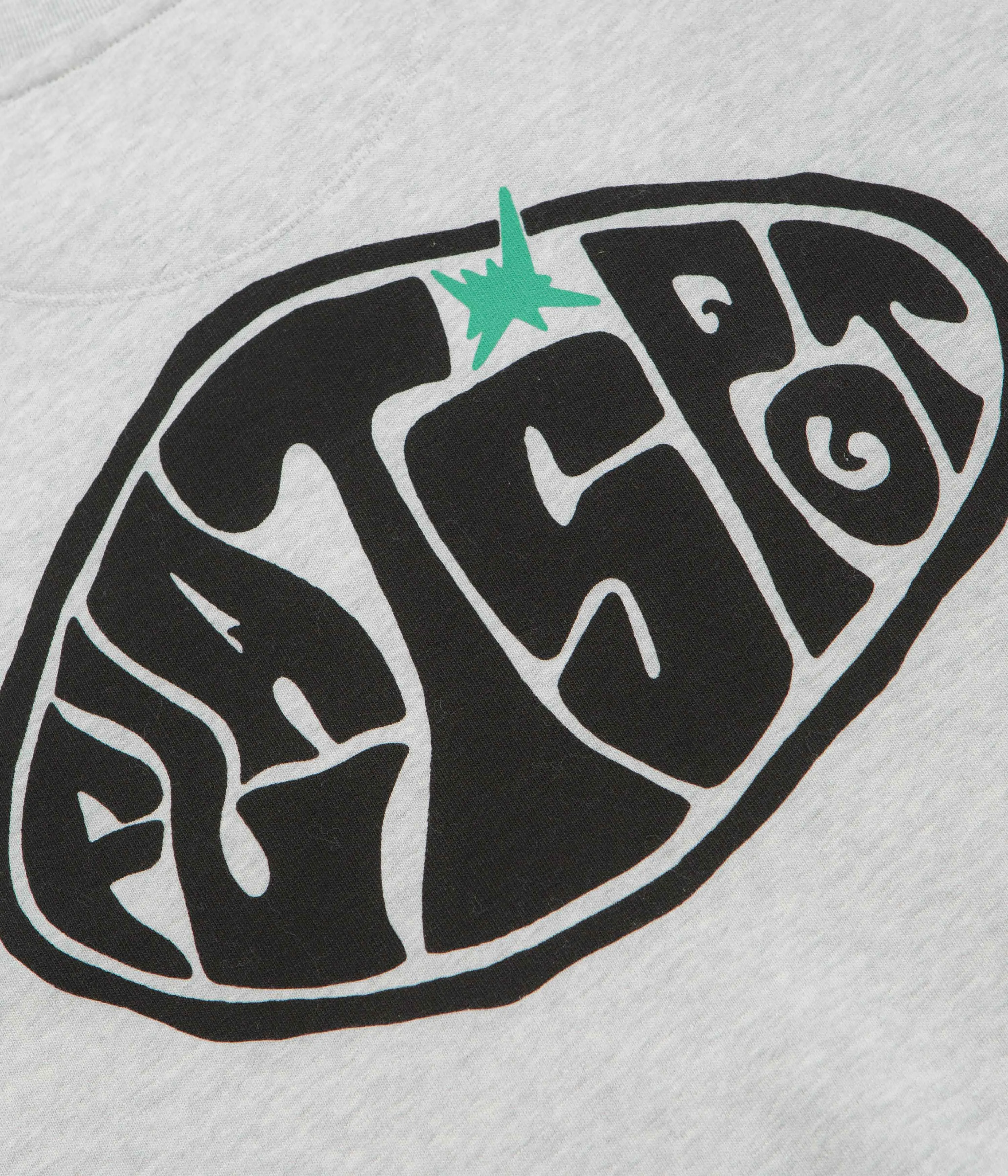 flatspot Hole Crewneck Sweatshirt - Cool Heather Grey