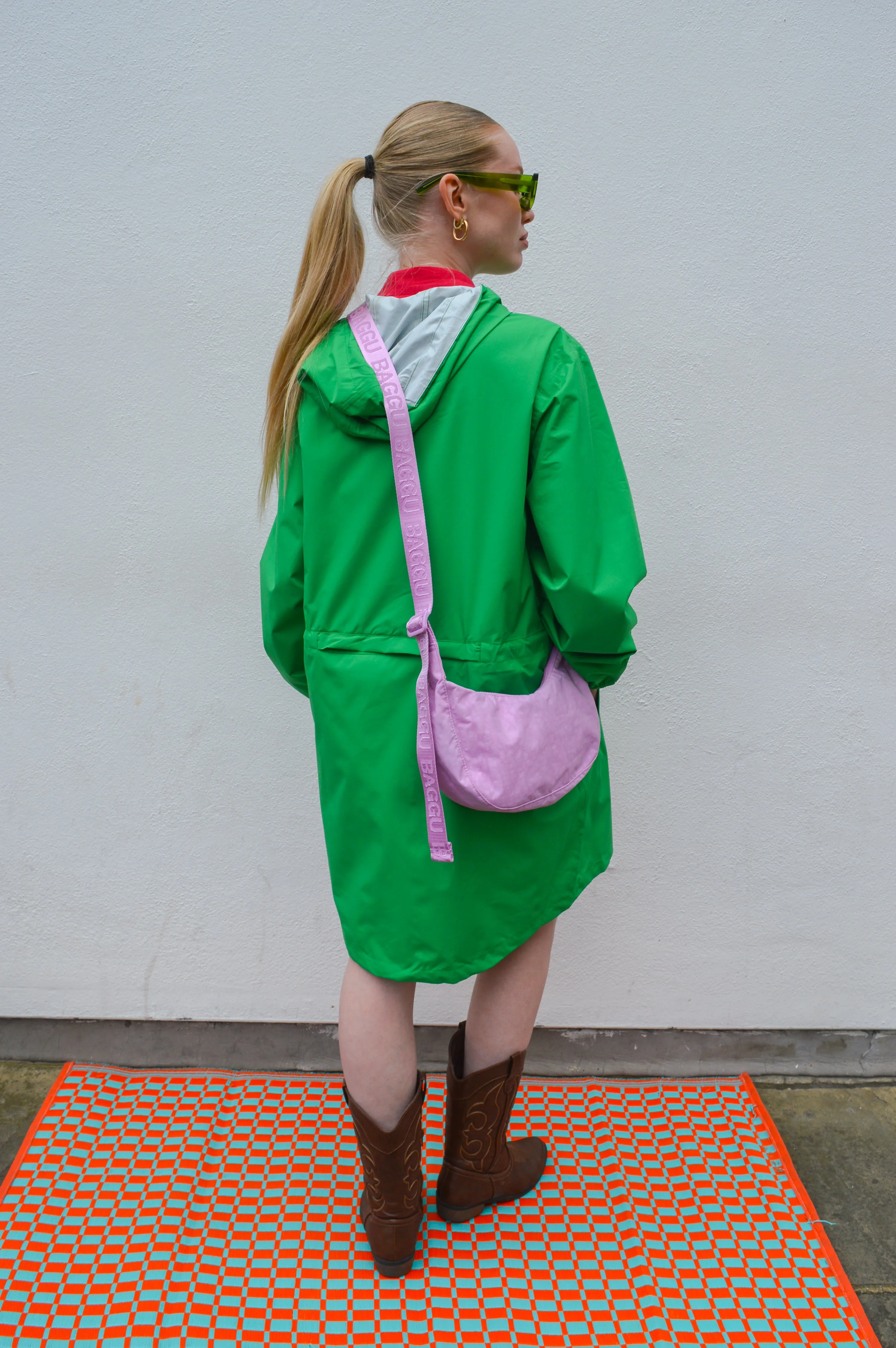 Flotte Amelot Cactus Long Raincoat
