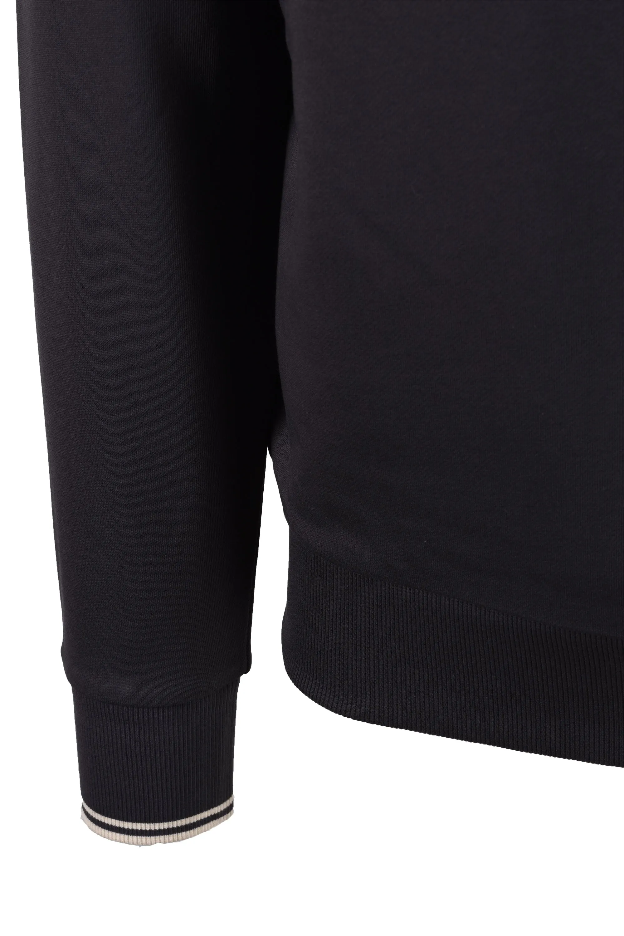 Fred Perry Crew Neck Sweatshirt Anchor Grey/Oatmeal