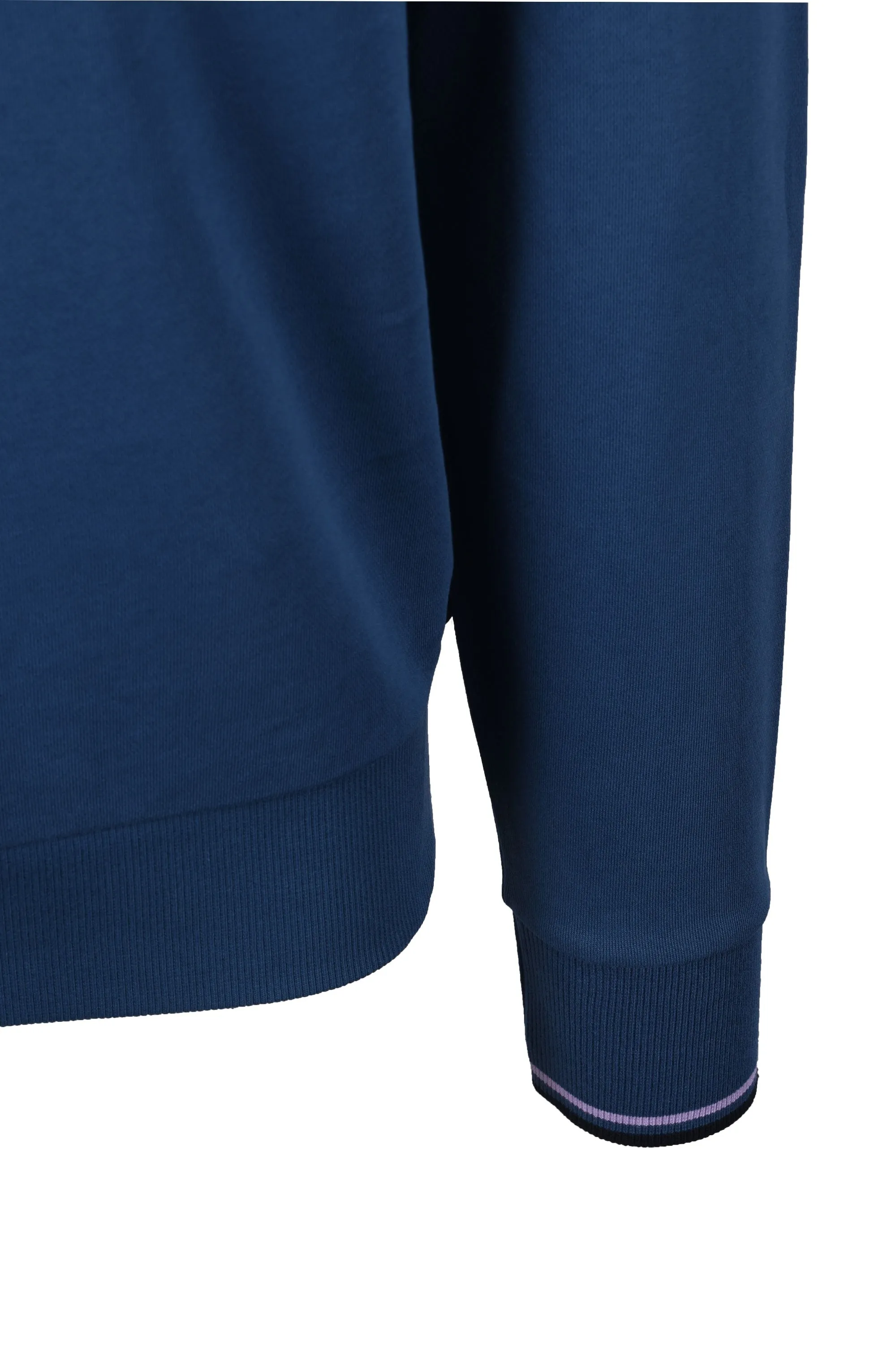 Fred Perry Crew Neck Sweatshirt Midnight Blue/Navy/Ultra Violet
