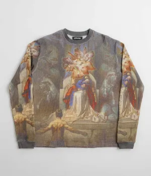 Fucking Awesome Madonna Thermal Fleece Sweatshirt - All Over Print