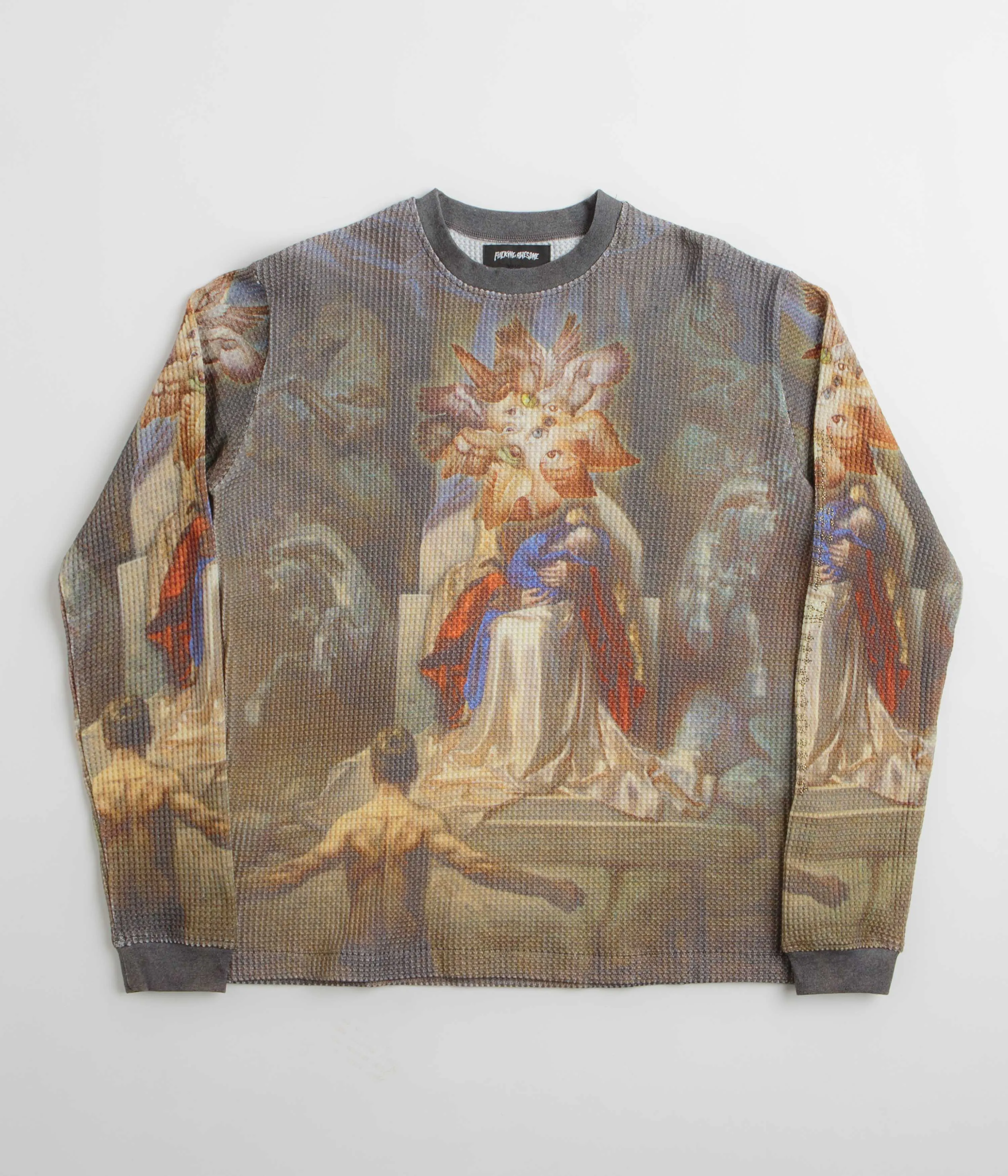 Fucking Awesome Madonna Thermal Fleece Sweatshirt - All Over Print