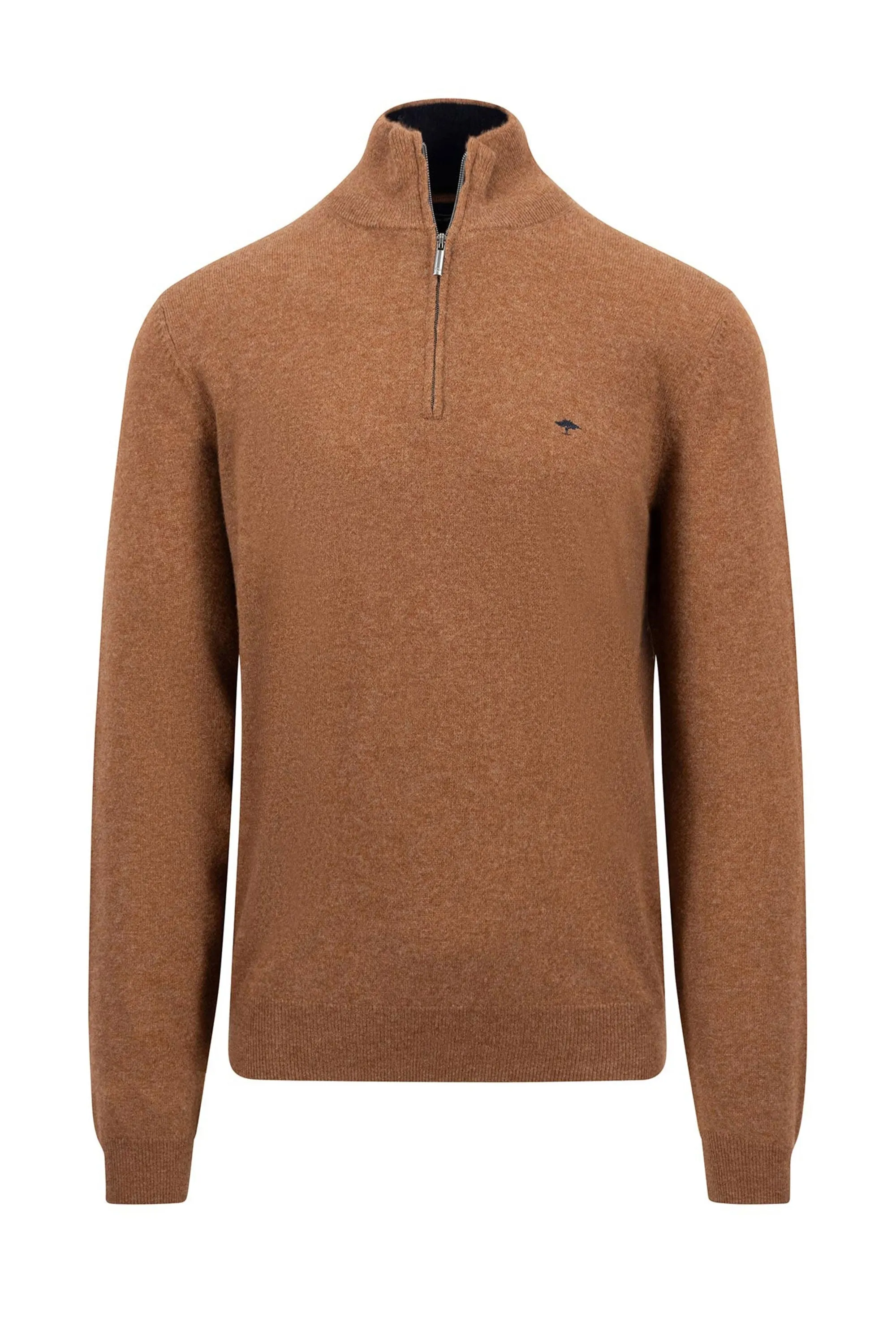 Fynch-Hatton Troyer Half Zip Knitwear Hazel