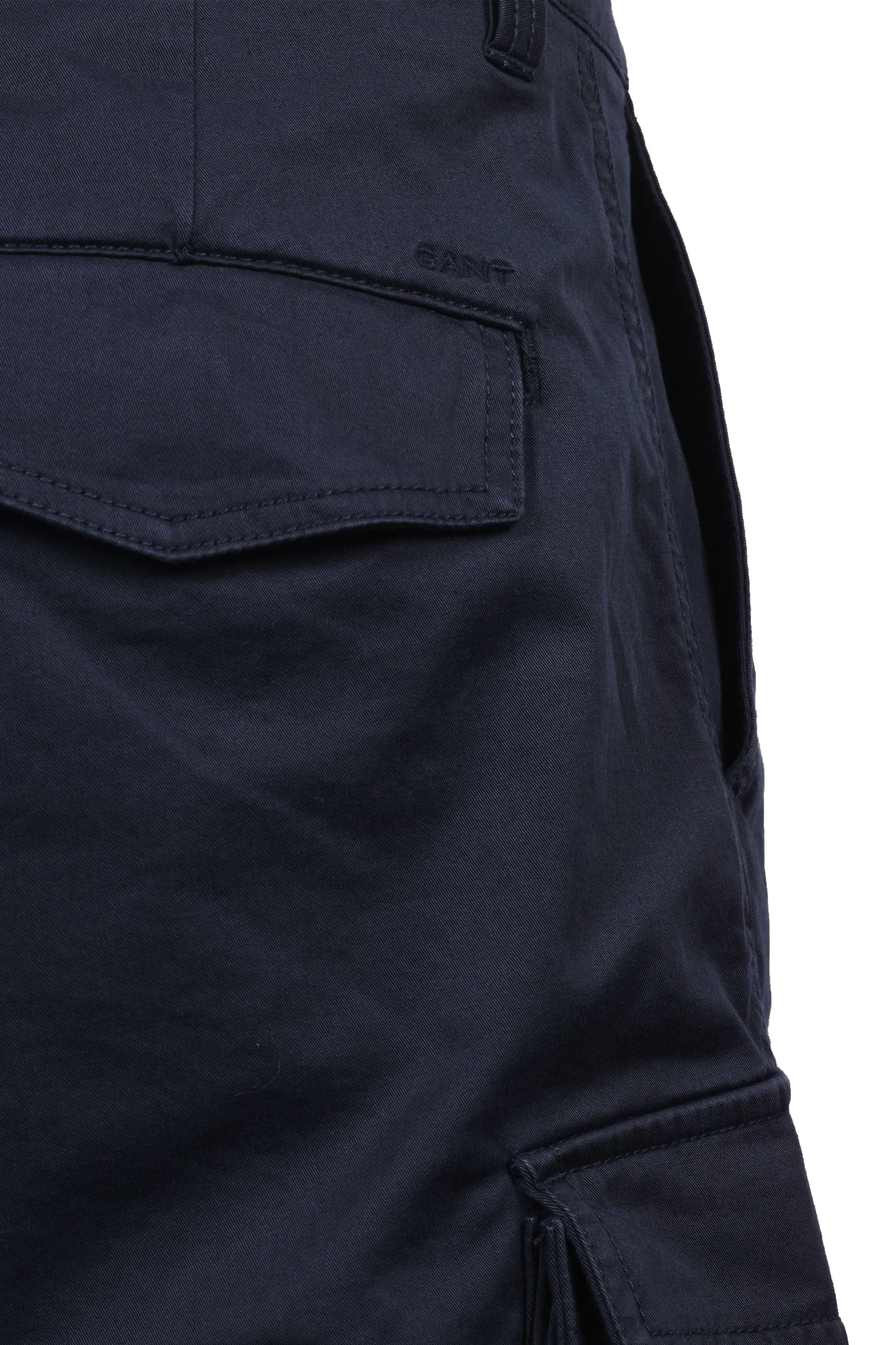 Gant D1 Relaxed Twill Cargo Shorts Marine