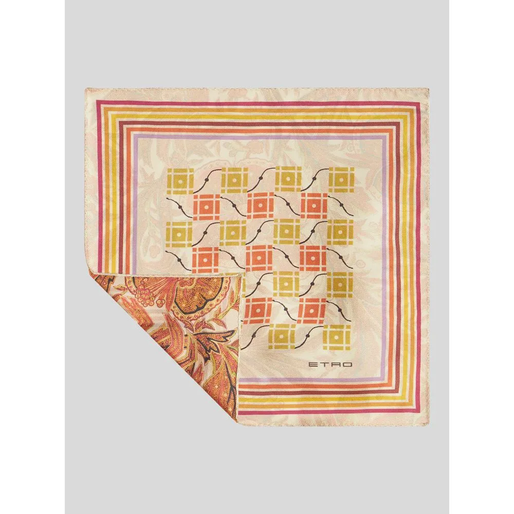 GEOMETRIC PATTERN POCKET SQUARE