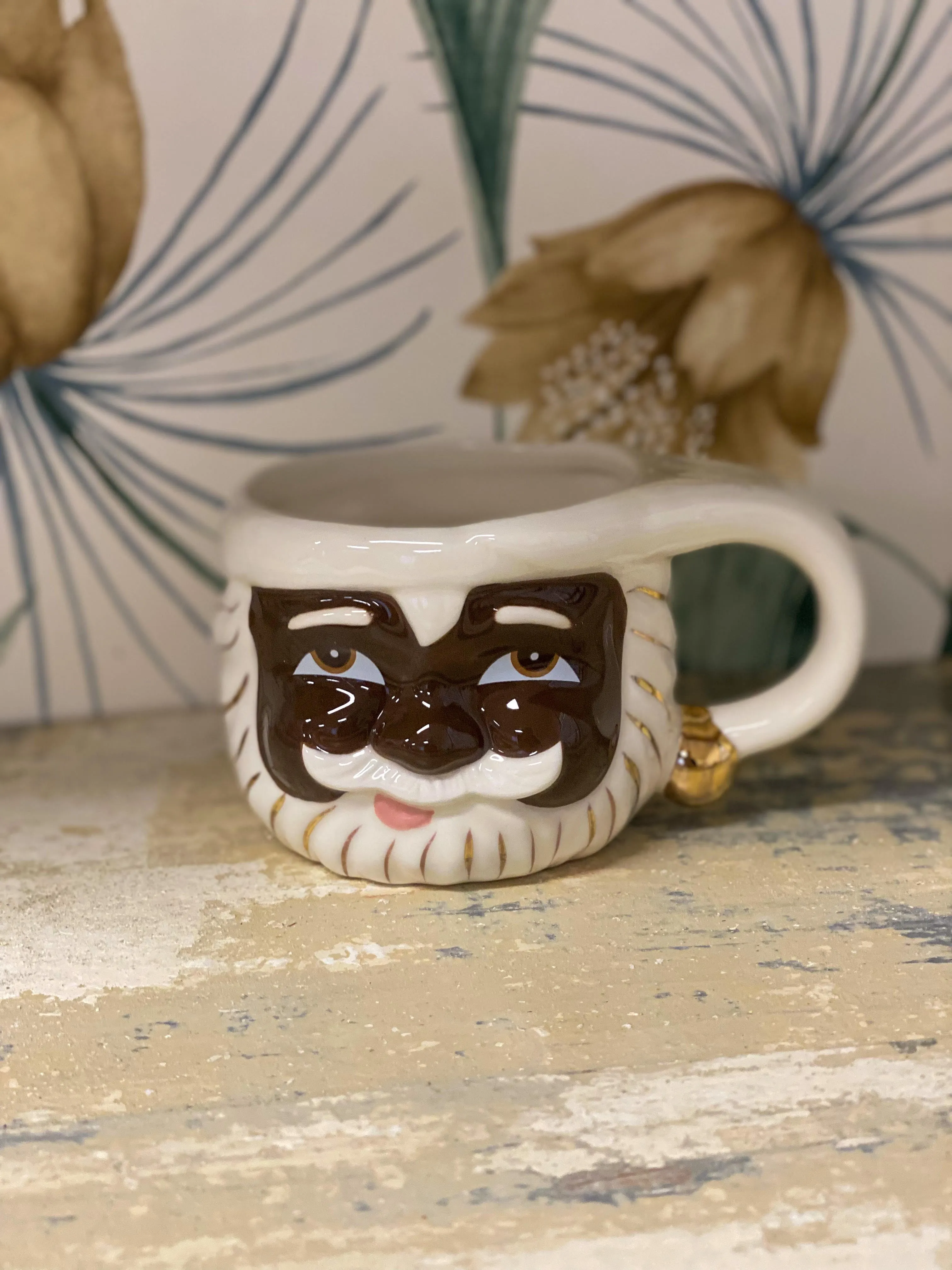 Glitterville Papa Noel Mug
