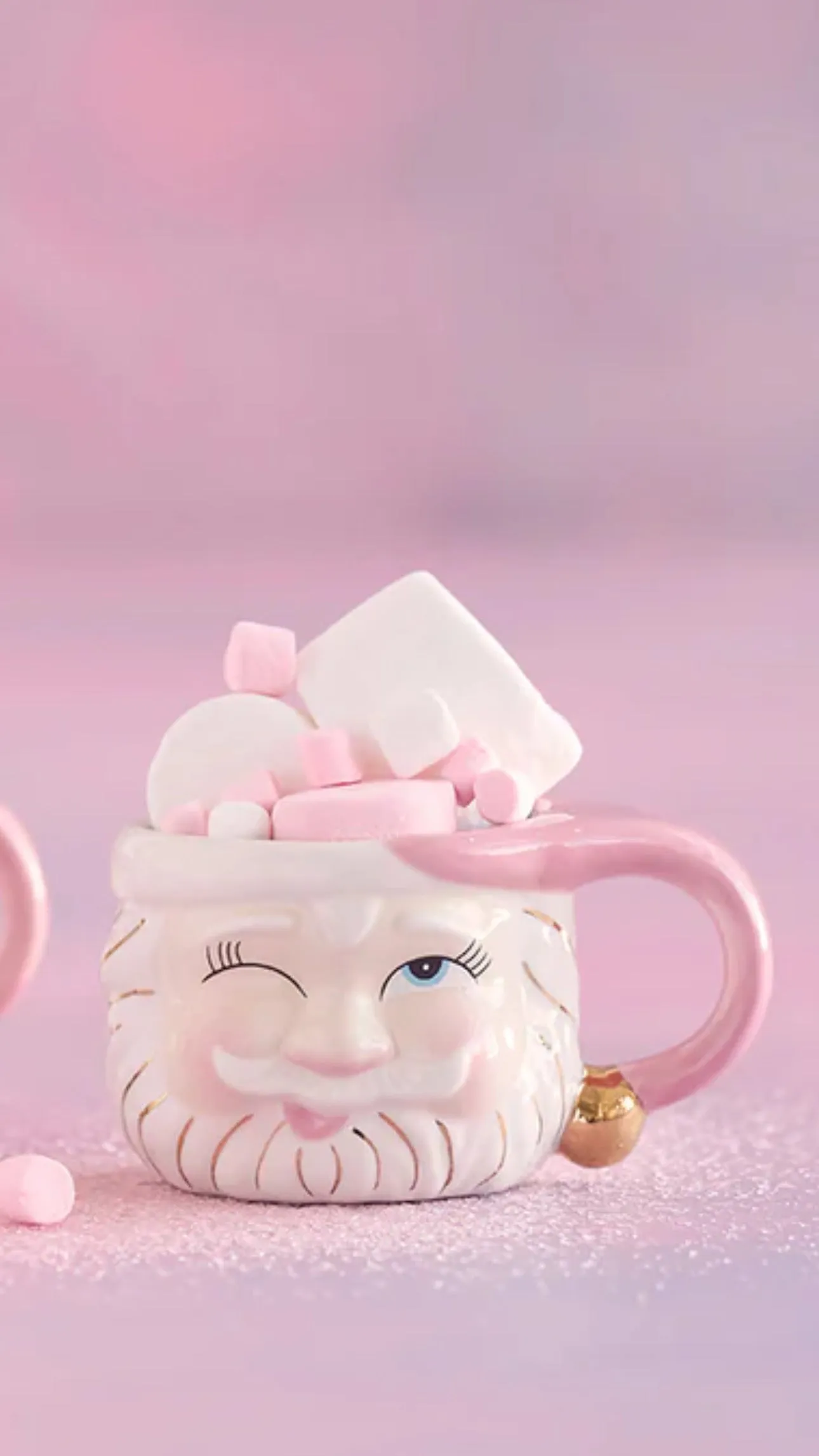 Glitterville Papa Noel Mug