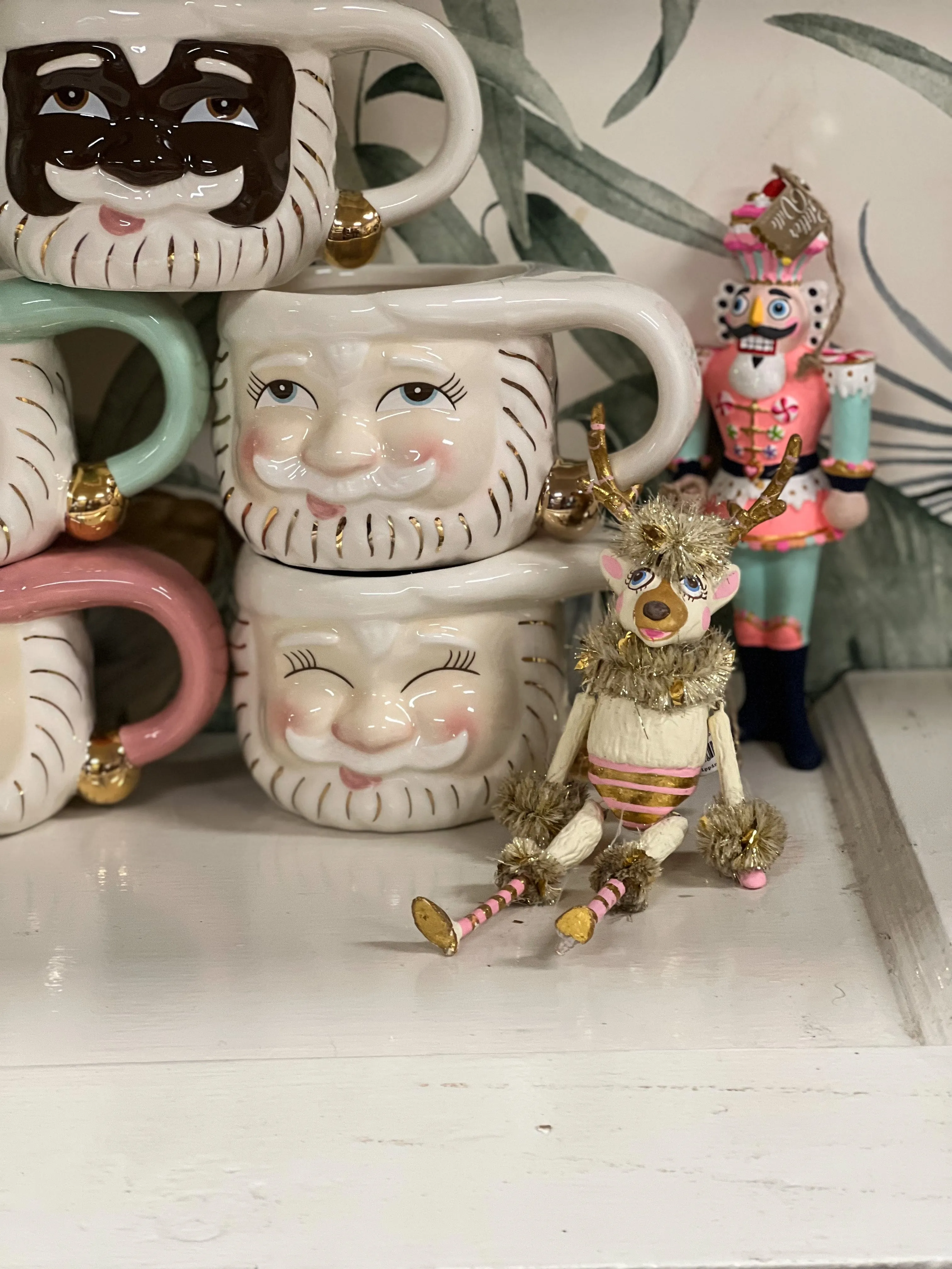 Glitterville Papa Noel Mug