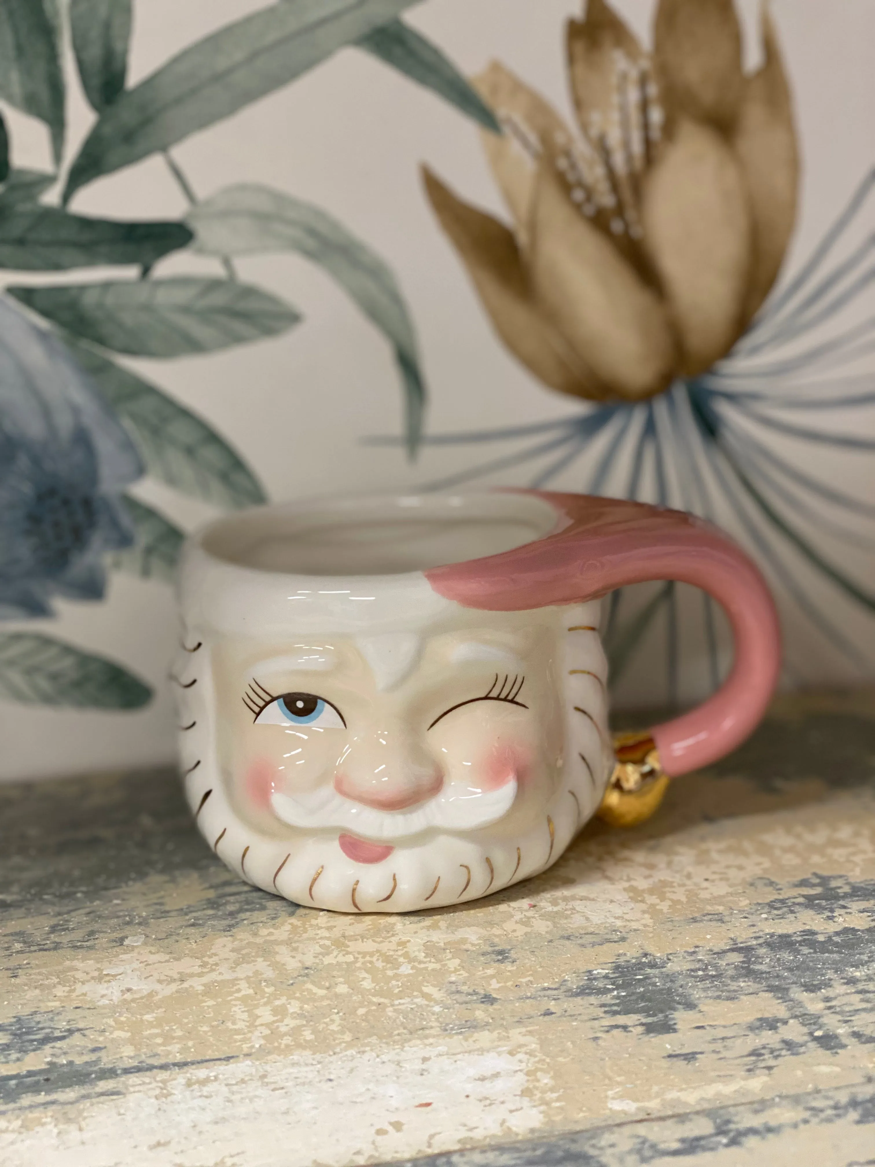 Glitterville Papa Noel Mug