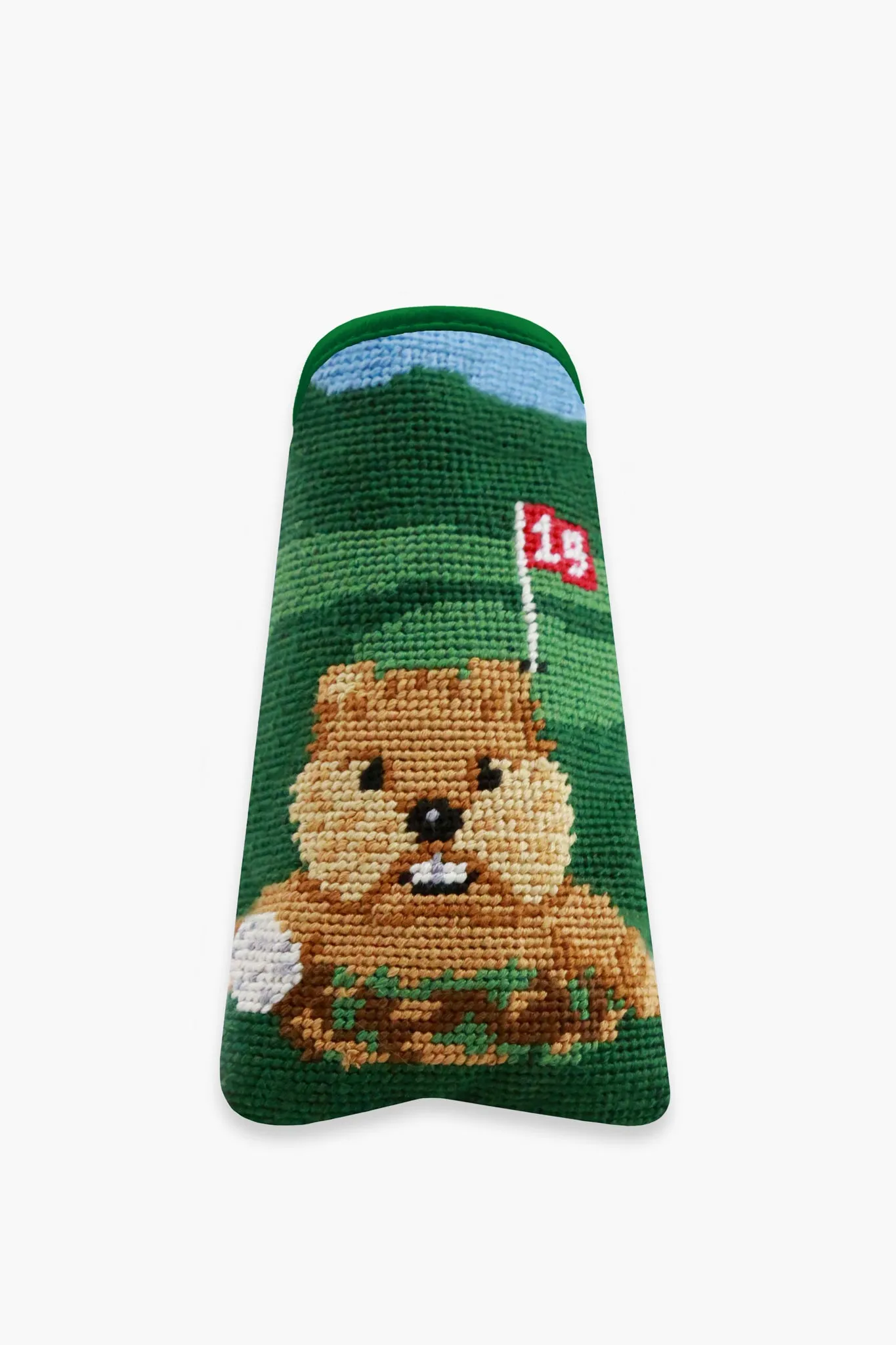 Gopher Golf Needlepoint Putter Head Cover