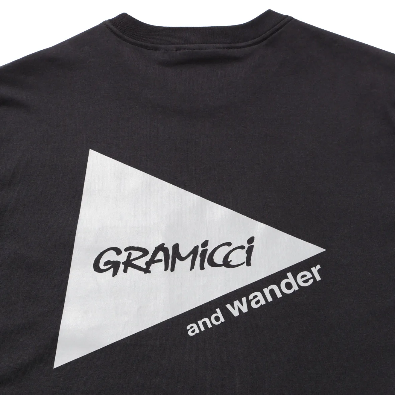 Gramicci x And Wander Backprint Tee Black