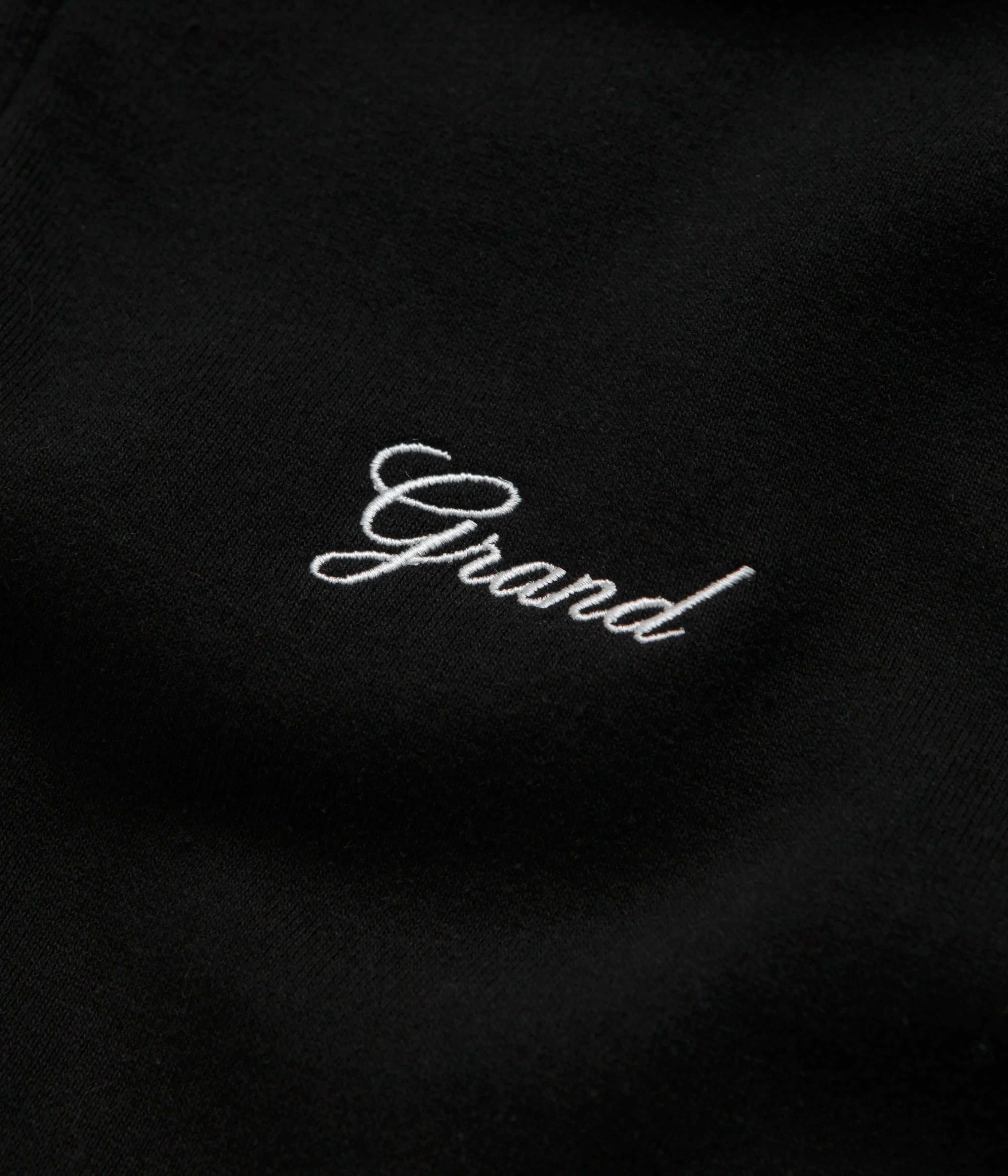 Grand Collection x Umbro Button Collar Sweatshirt - Black