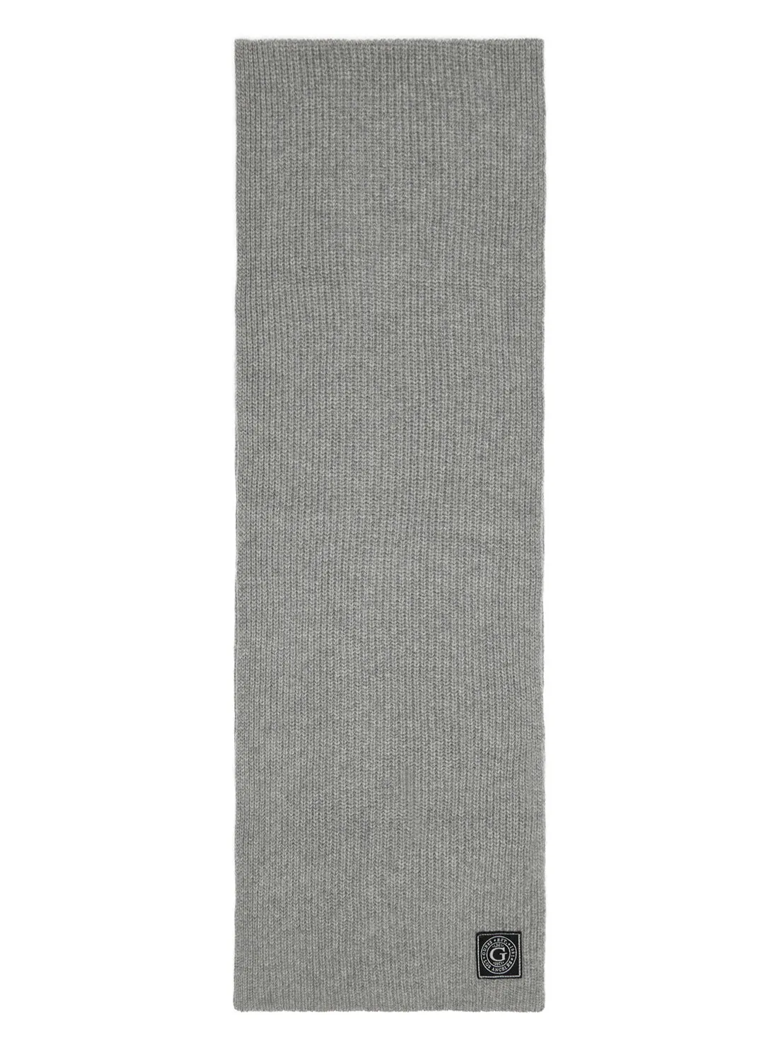 Grey Hunter Ribbed Scarf Guess