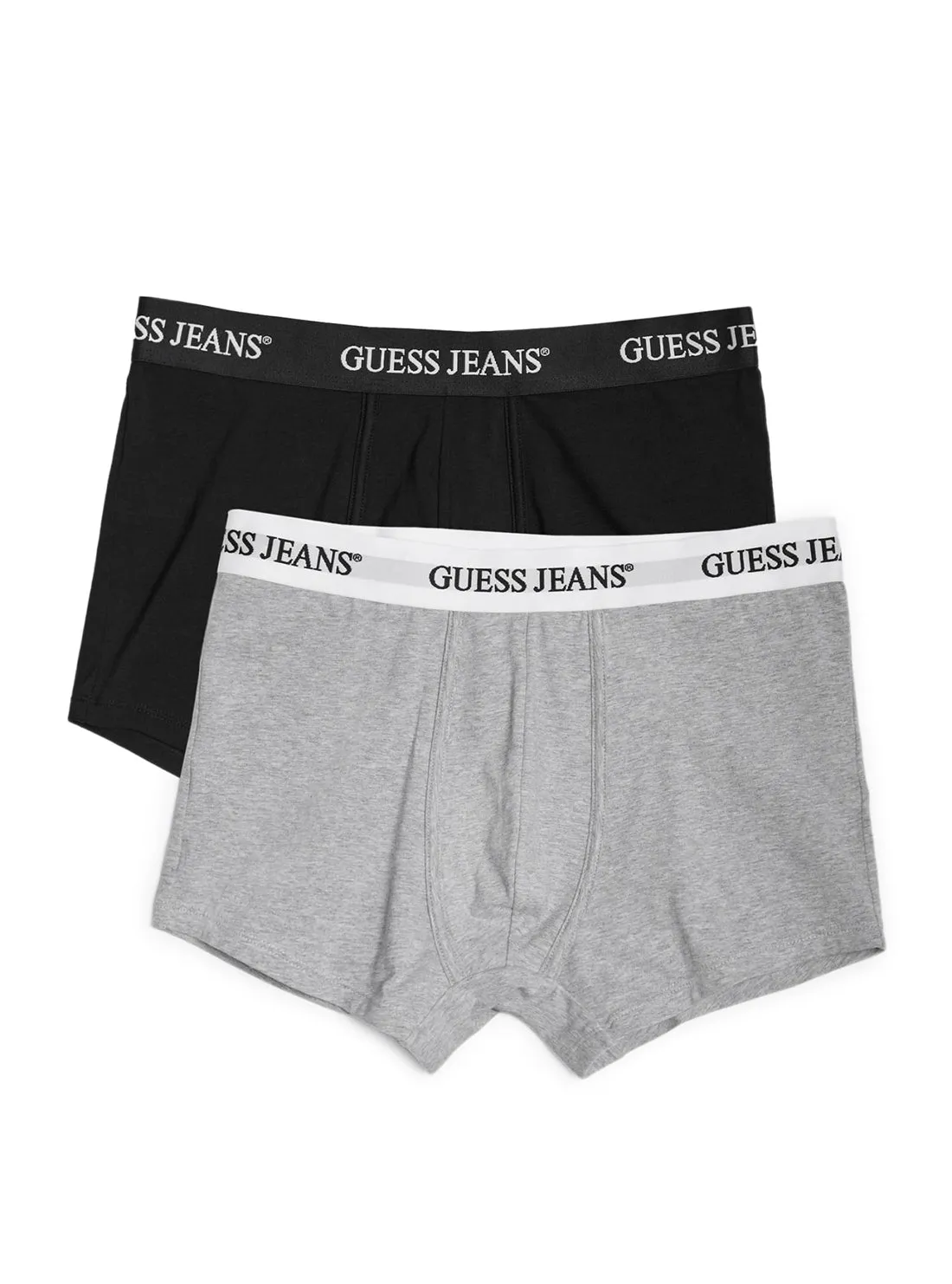 Guess Jeans Black & Grey 2 Pack Trunks Guess