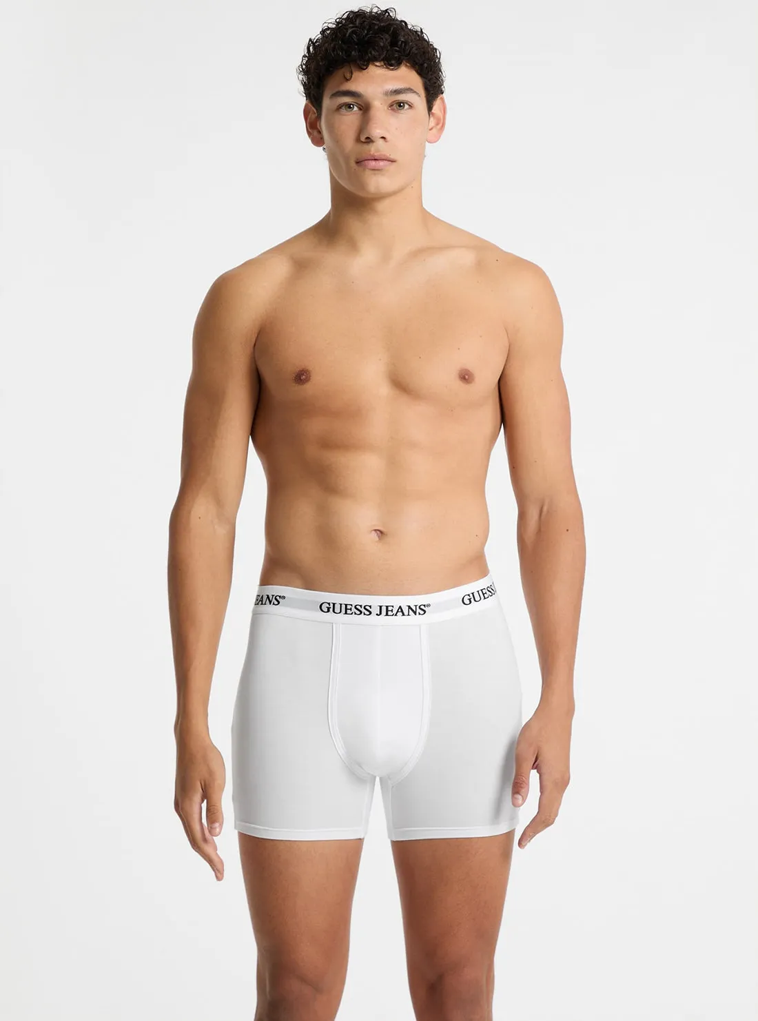 Guess Jeans Black & White 2 Pack Boxer Briefs Guess