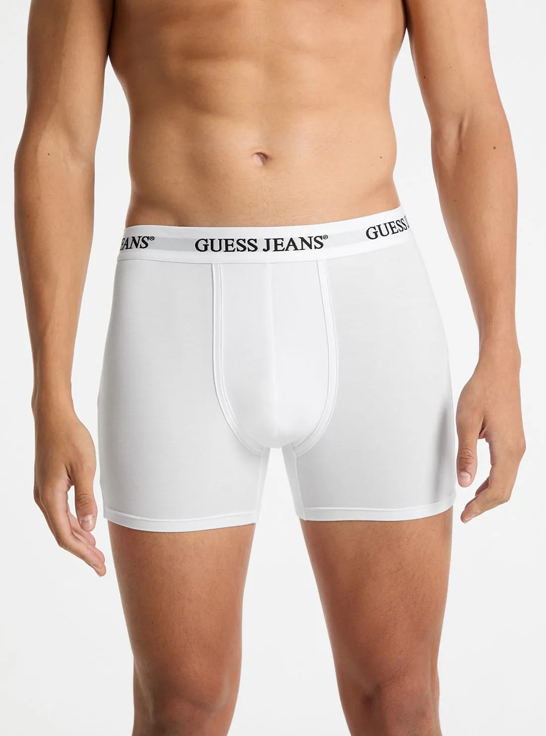 Guess Jeans Black & White 2 Pack Boxer Briefs Guess