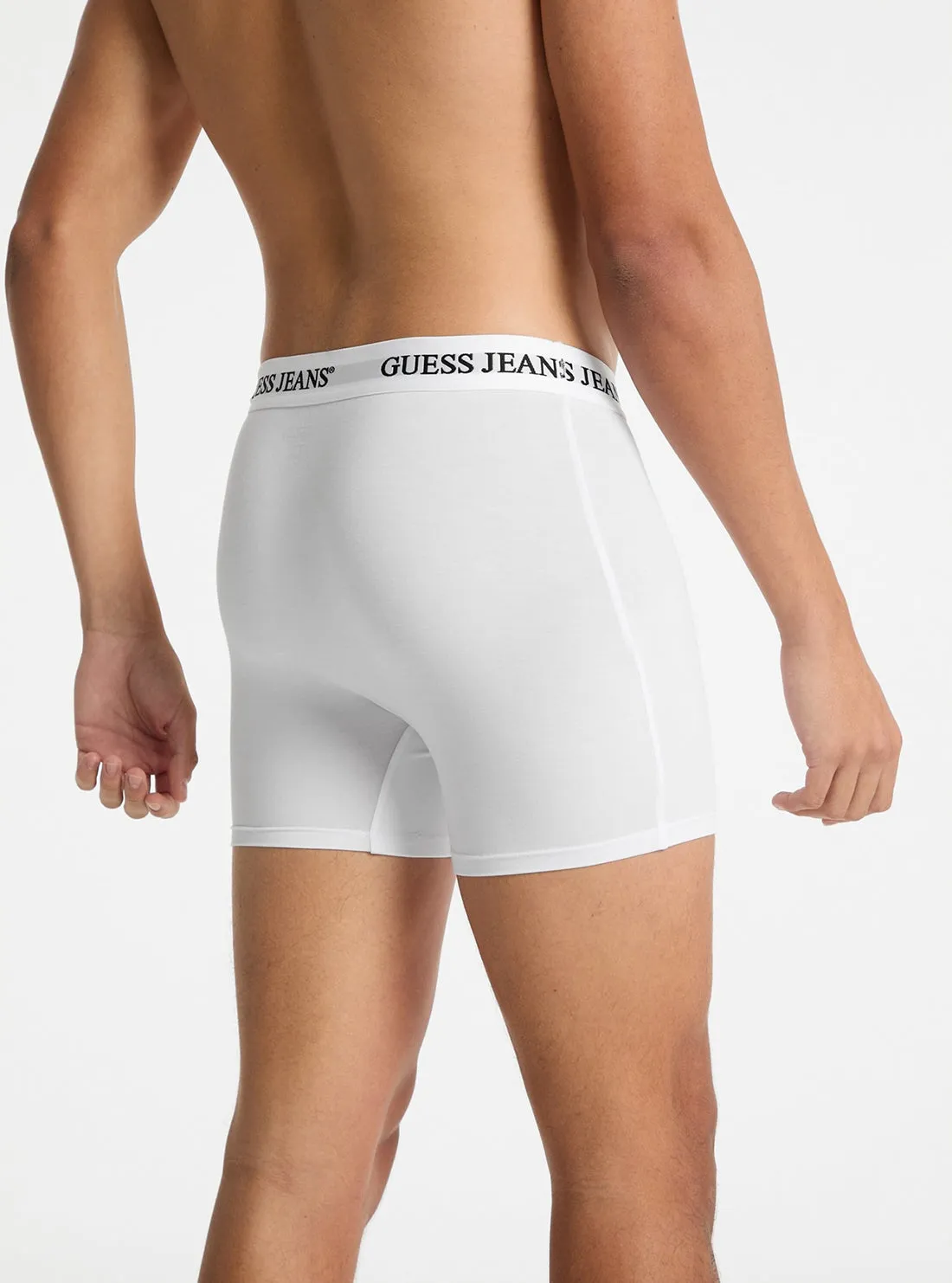 Guess Jeans Black & White 2 Pack Boxer Briefs Guess