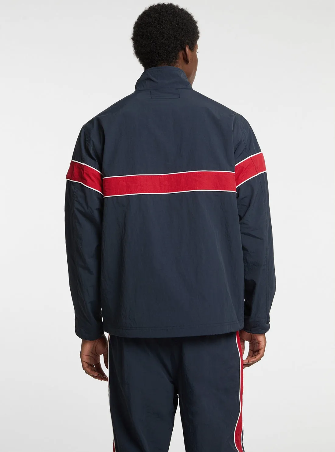 Guess Jeans Navy Windbreaker Jacket Guess