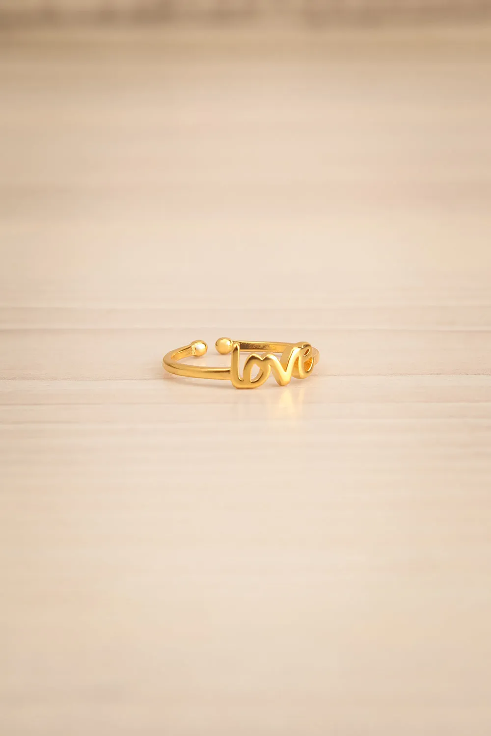 Harribey Gold | Adjustable Love Ring