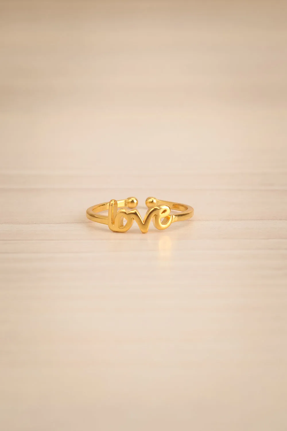 Harribey Gold | Adjustable Love Ring