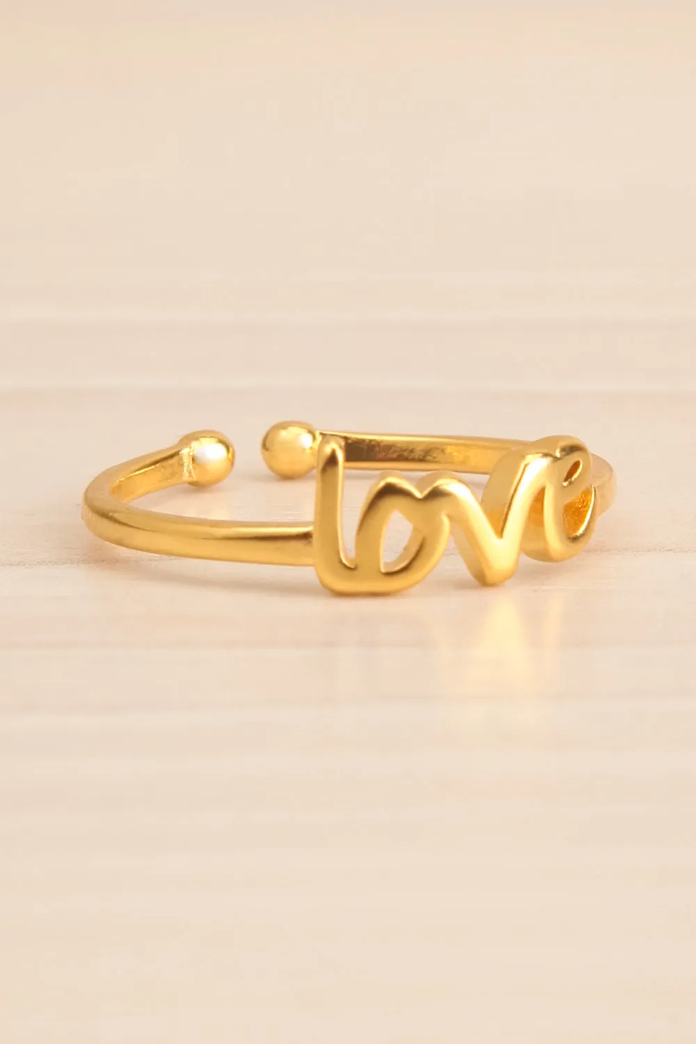 Harribey Gold | Adjustable Love Ring