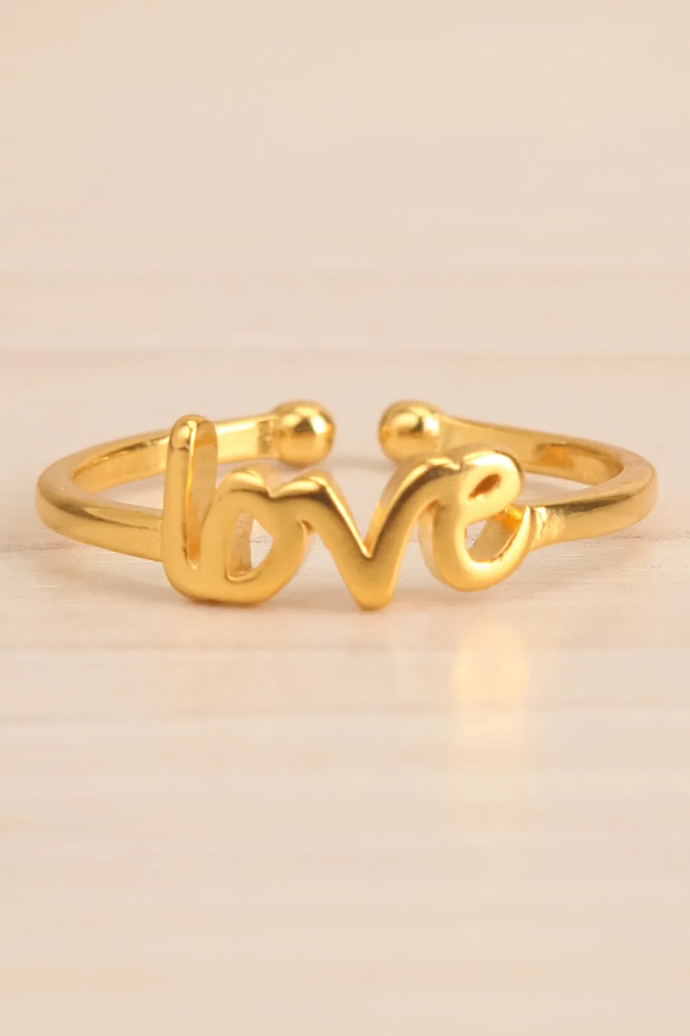 Harribey Gold | Adjustable Love Ring