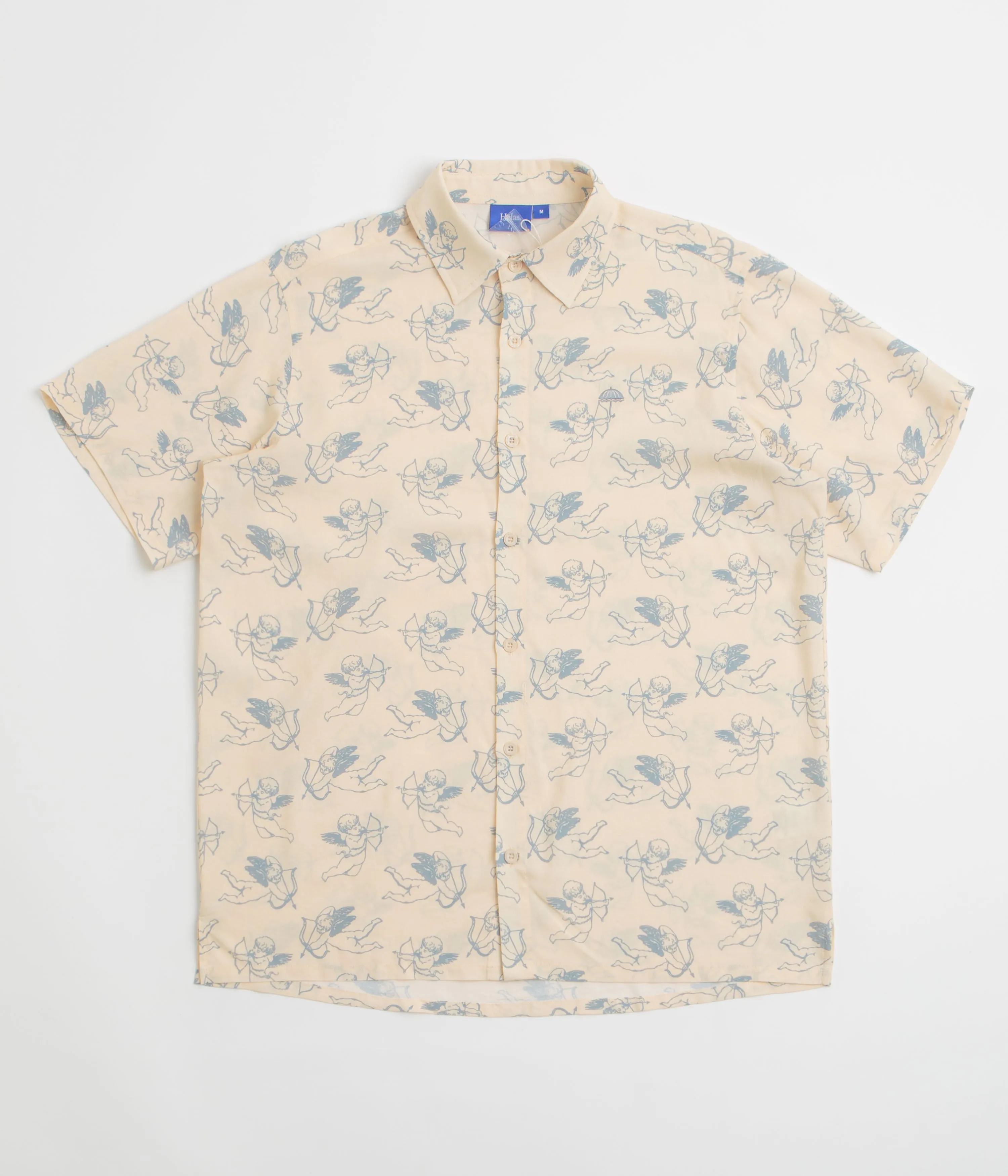 Helas Angels Short Sleeve Shirt - Beige