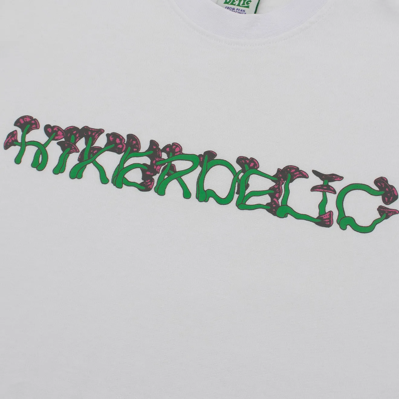 Hikerdelic Glow In The Dark SS T-Shirt - White