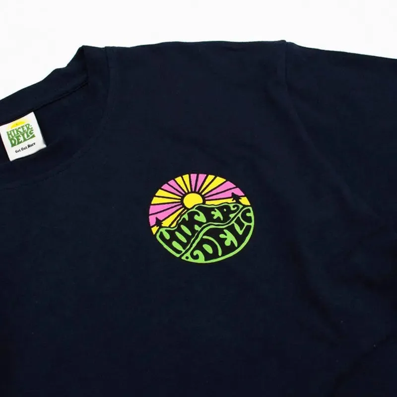 Hikerdelic Original Logo Short Sleeve T-Shirt Navy
