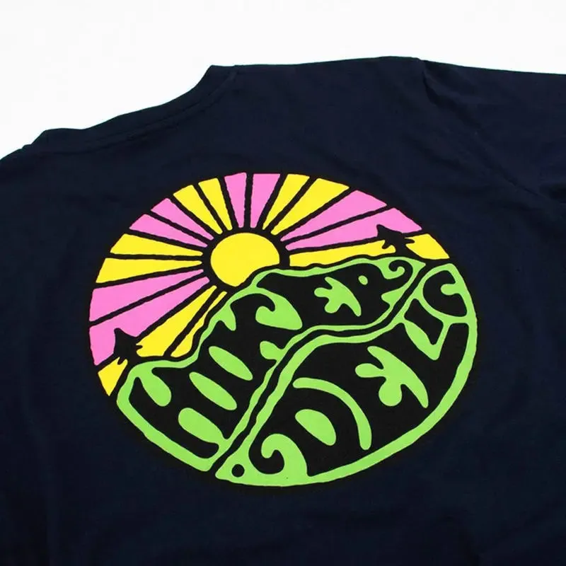 Hikerdelic Original Logo Short Sleeve T-Shirt Navy