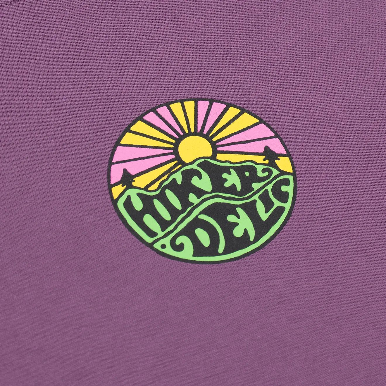 Hikerdelic Original Logo SS T-Shirt Thistle