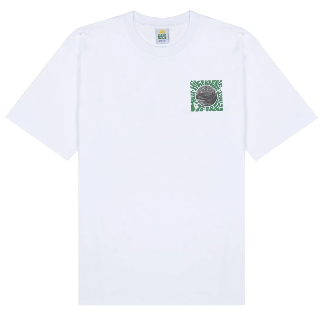 Hikerdelic Peak Meets Precinct SS T-Shirt White