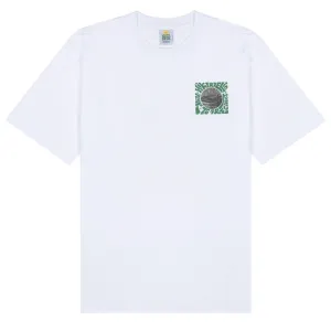 Hikerdelic Peak Meets Precinct SS T-Shirt White
