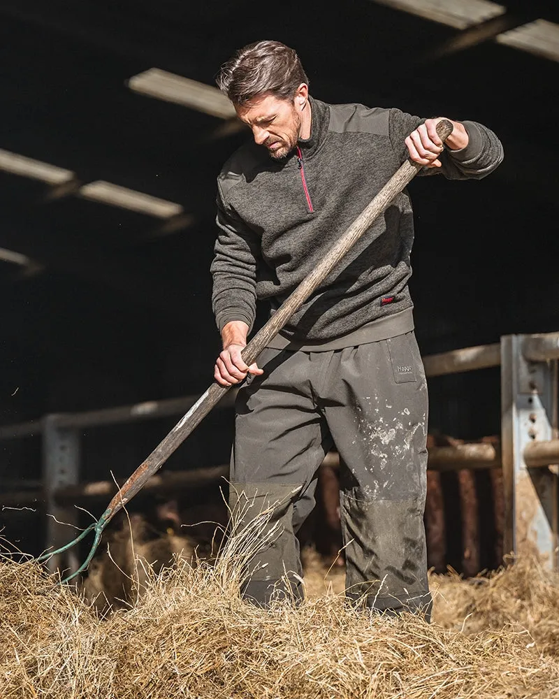 Hoggs Green King II 1/4 Zip Knit Fleece