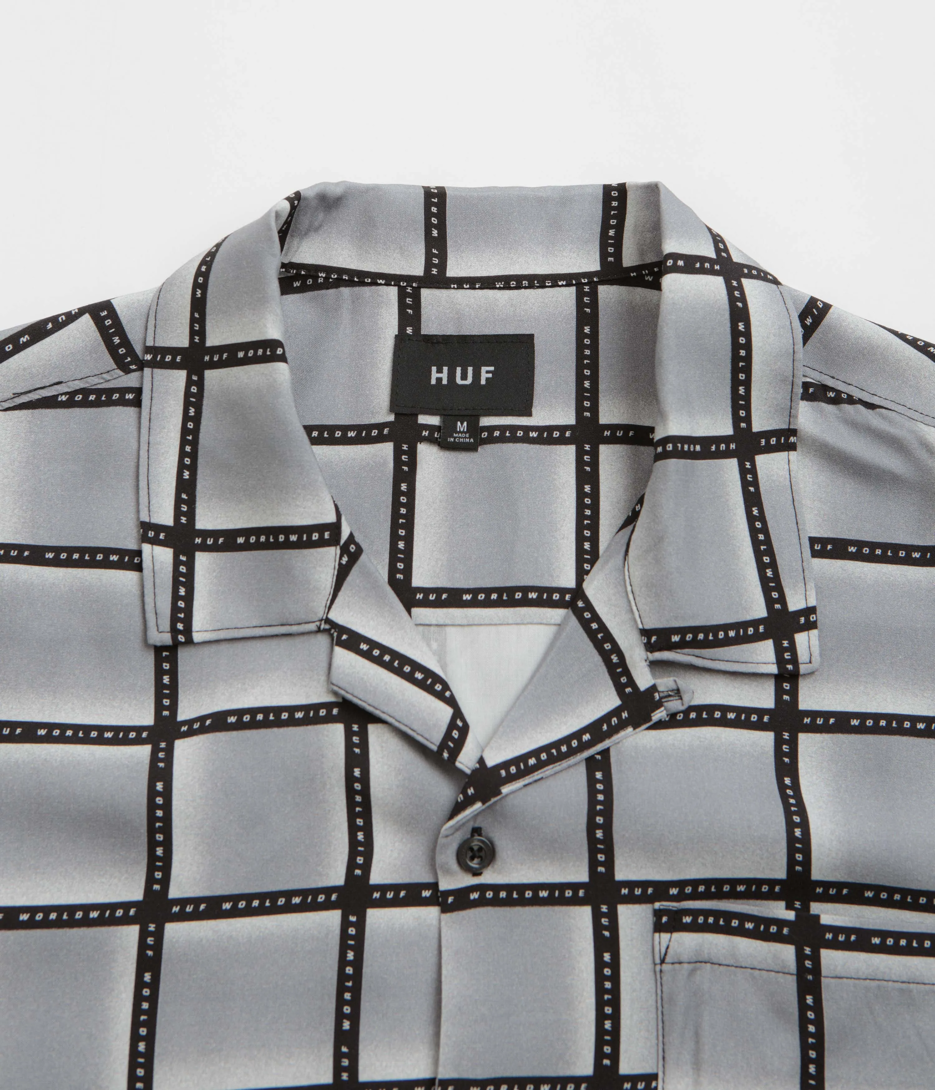 HUF Flynn Short Sleeve Resort Shirt - Black