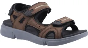 Hush Puppies Castro Mens Touch Fastening Sandal