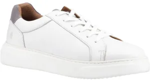 Hush Puppies Whelan Mens Leather Lace Up Trainer
