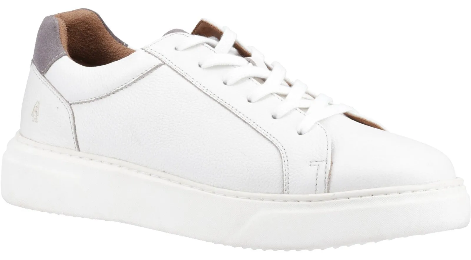 Hush Puppies Whelan Mens Leather Lace Up Trainer