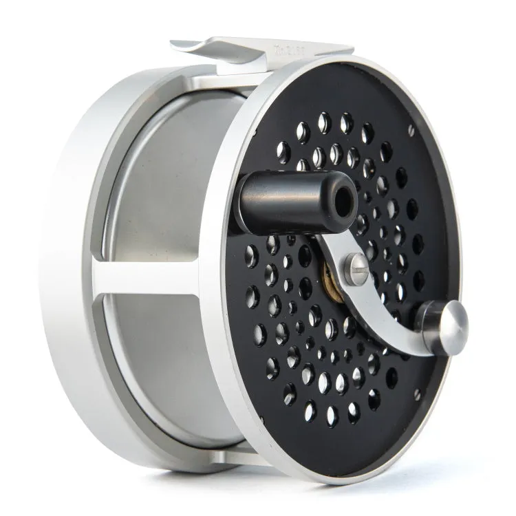 Iwana Retro Salmon Reel - Black/Silver