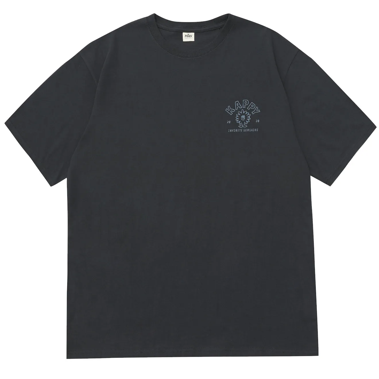 Kappy Sunshine T-Shirt Dark Grey