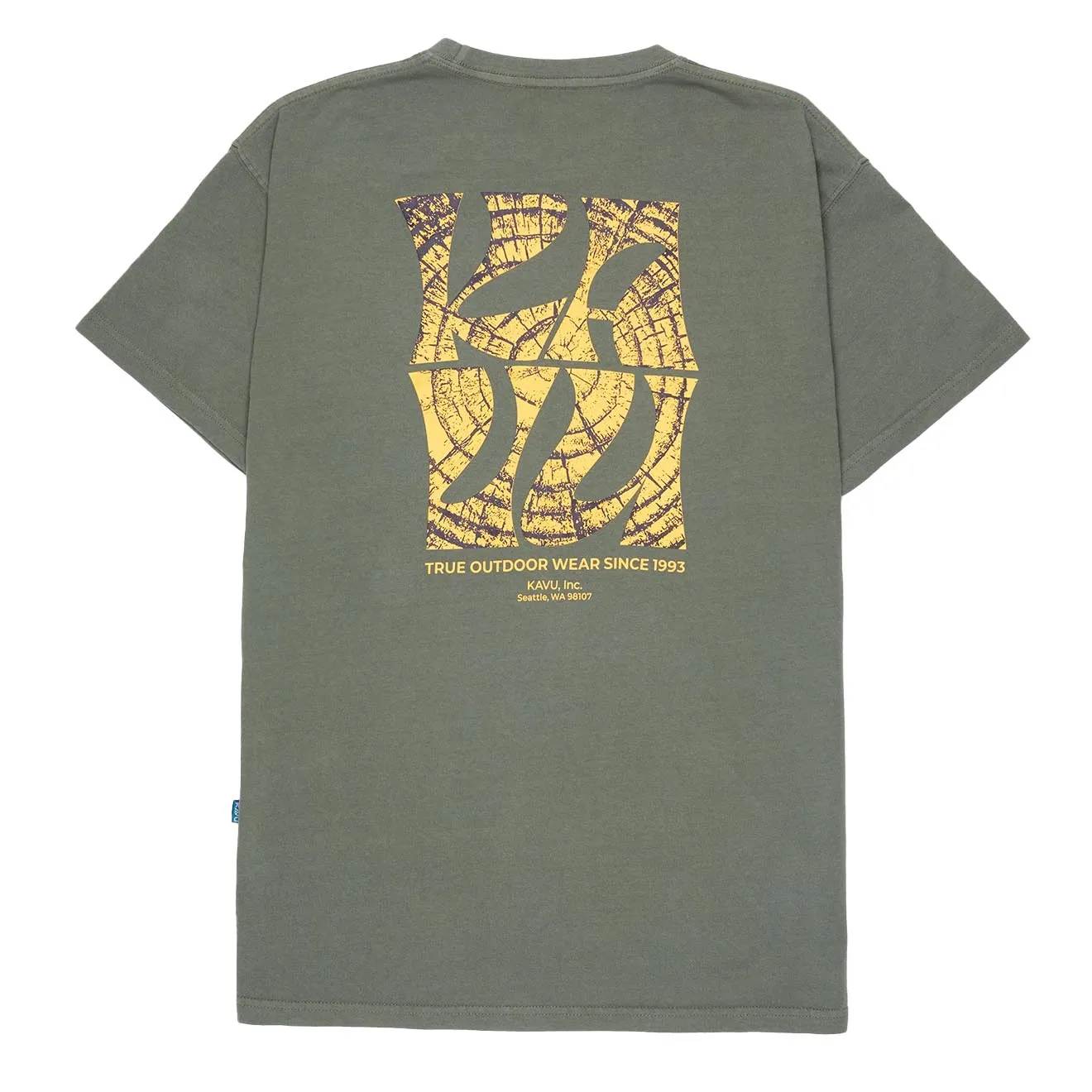 Kavu Slice Tee Dark Forest