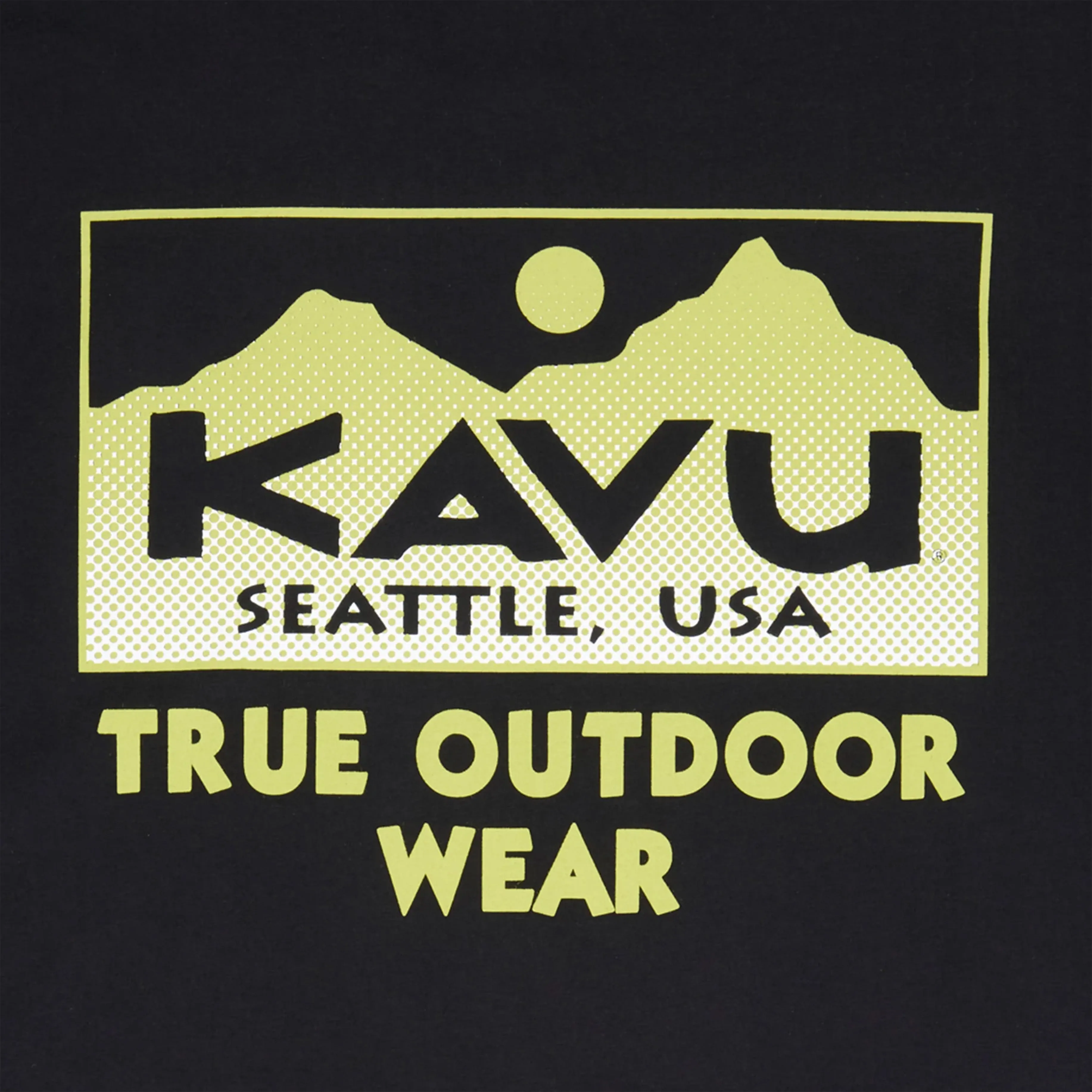 Kavu True Gradient S/S Tee Black